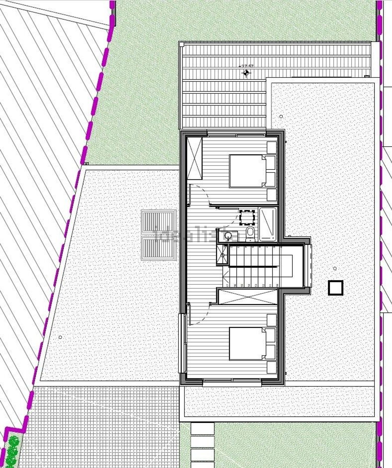 小楼房或独栋别墅出售在Caminho da Boucela, 28 - 平面图