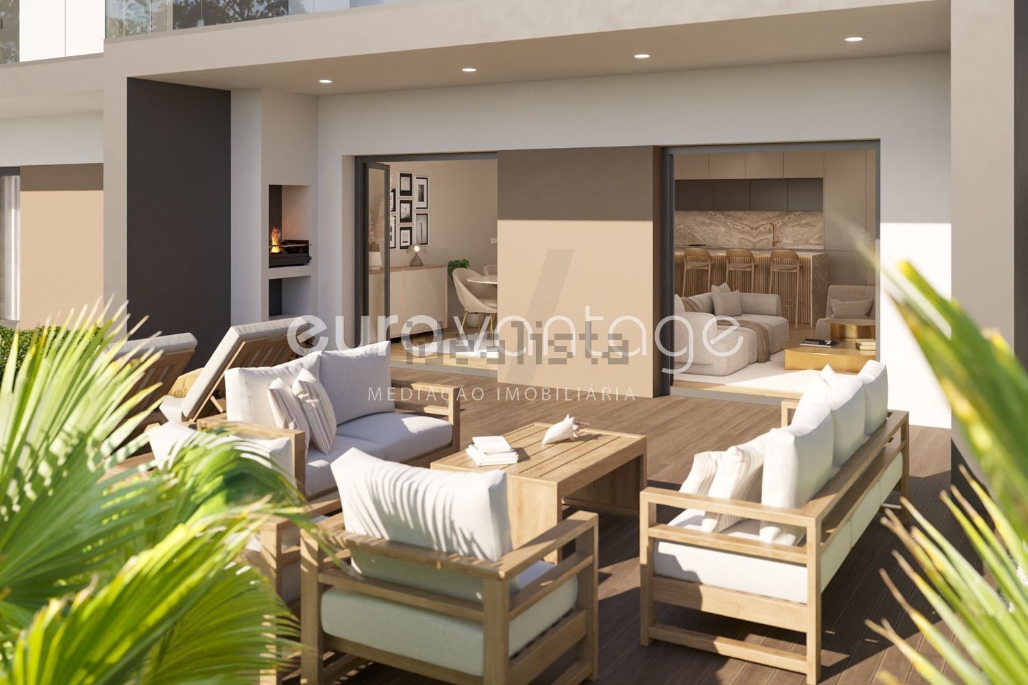 公寓 t2出售在Rua Vale das Cervas, 135 - 客厅