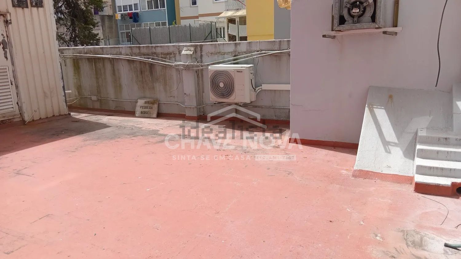 出租公寓 t1在Rua Ferreira Borges - 阳台