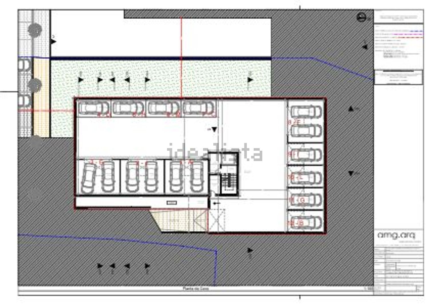 公寓 t3出售在Rua Vale de São Miguel - 平面图