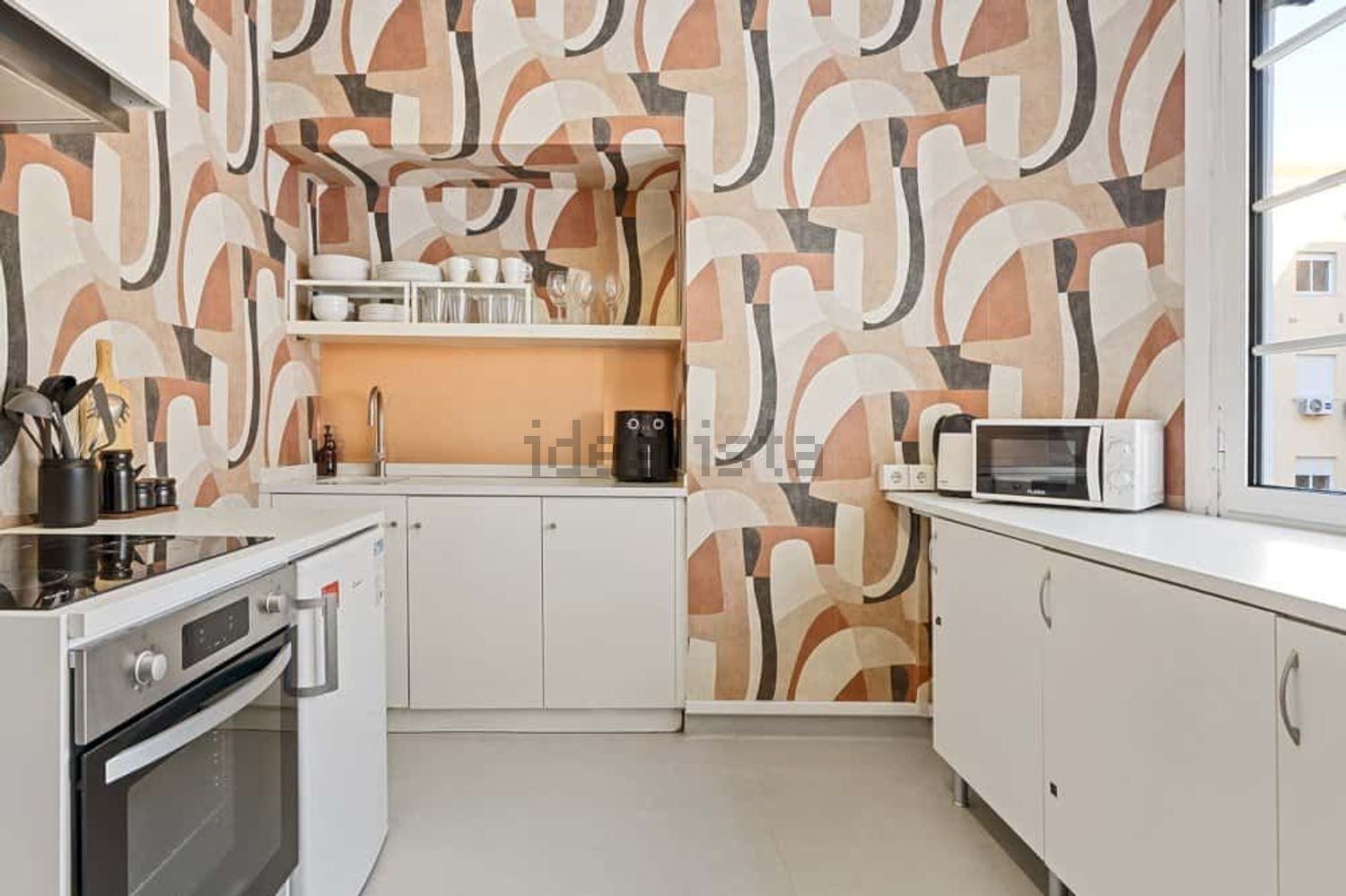 出租房间在Avenida Sidónio Pais, 24 - 厨房