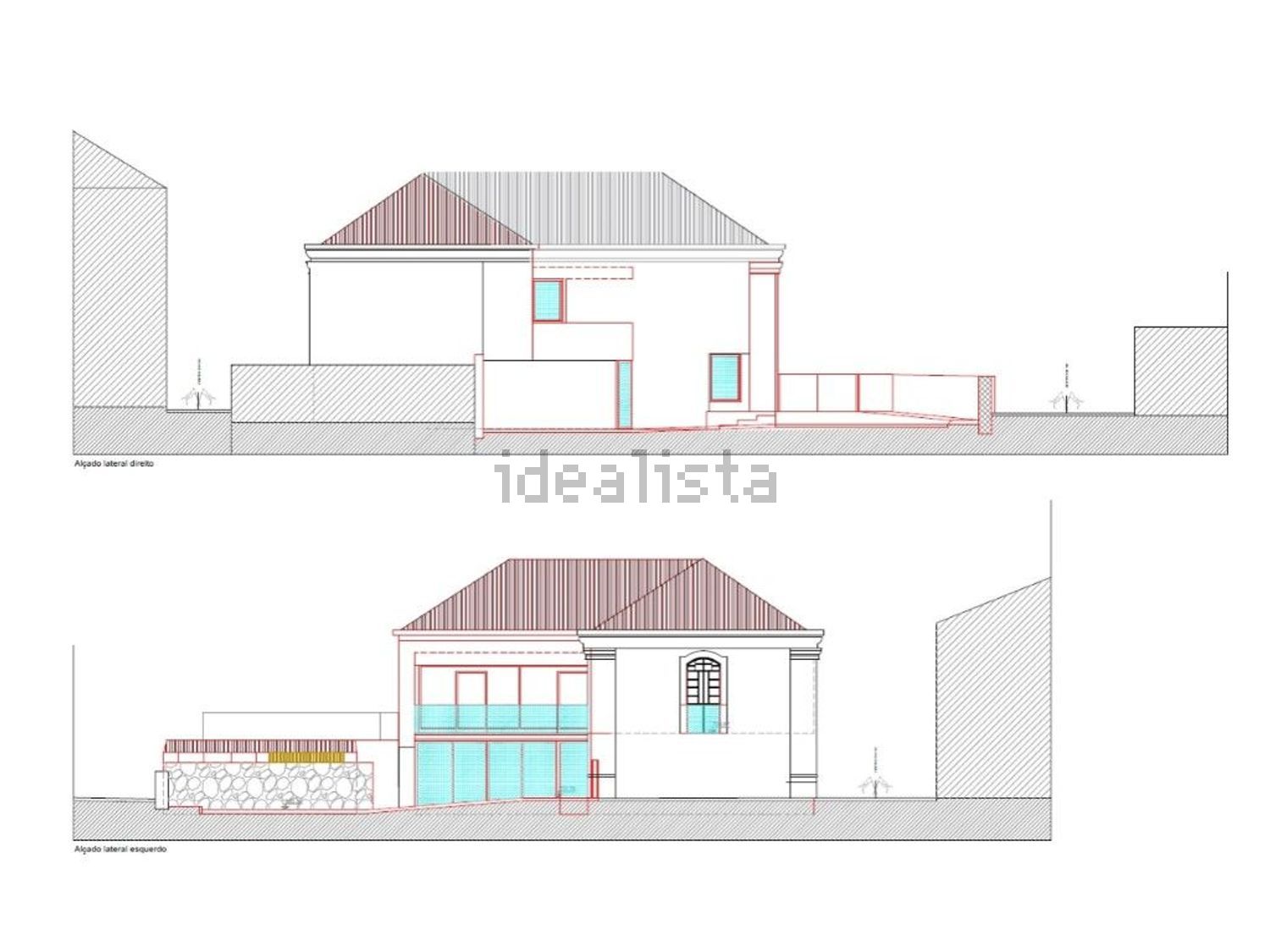 小楼房或独栋别墅出售在 Vila Nova de Paiva - 平面图