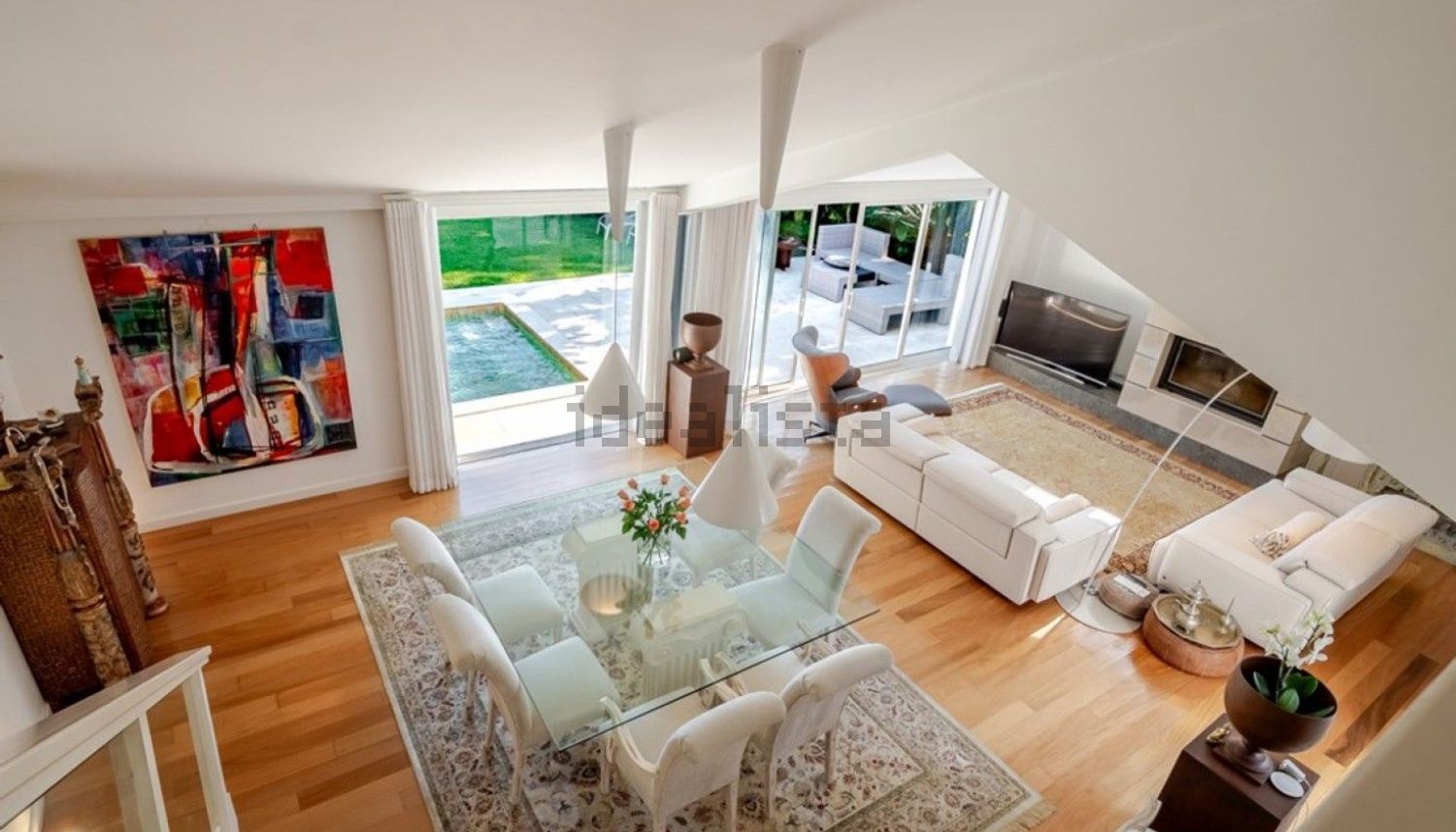 小楼房或别墅出售在 Hilton - Rua do Brasil - 客厅