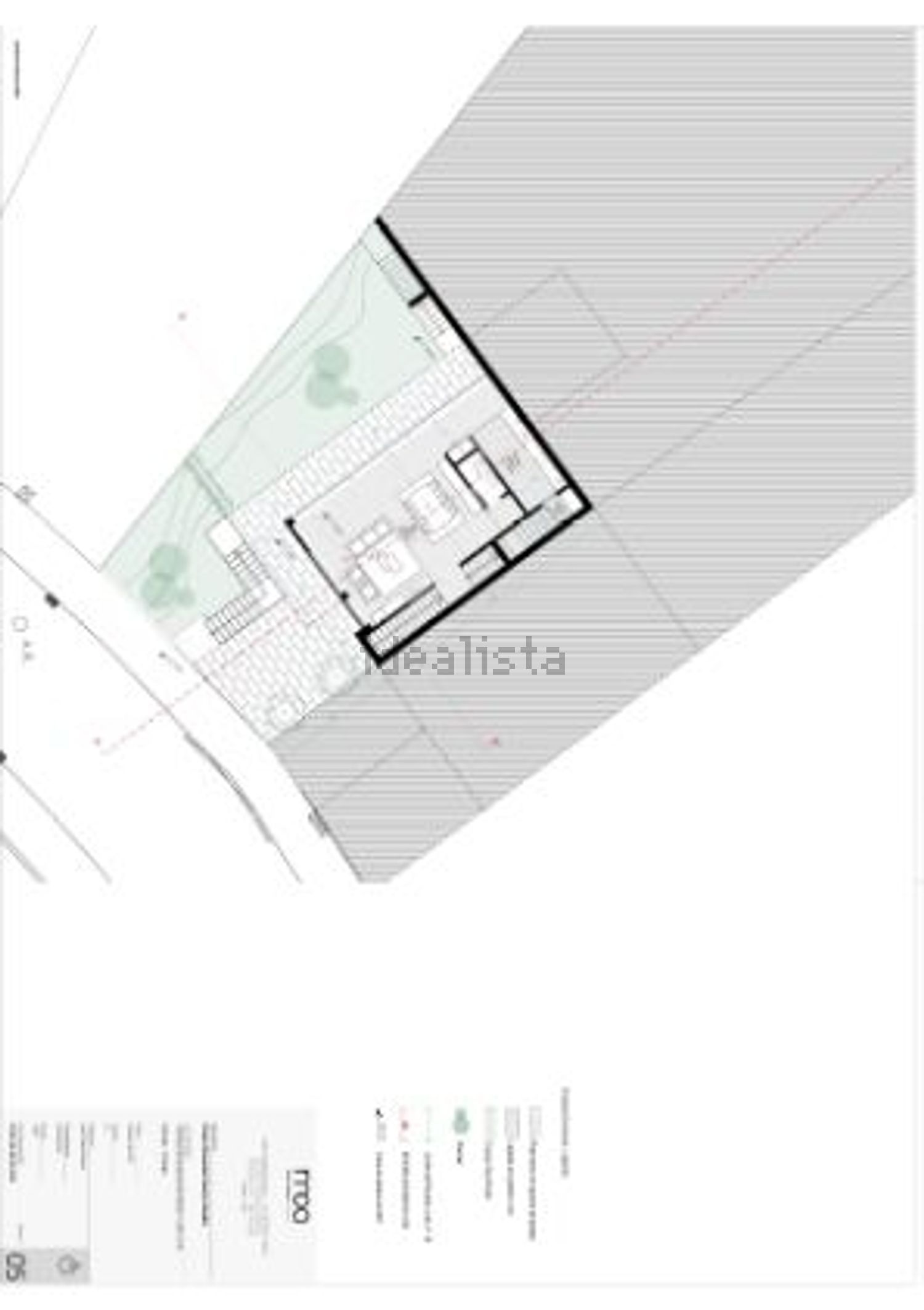 小楼房或独栋别墅出售在Rua da Senra - 平面图