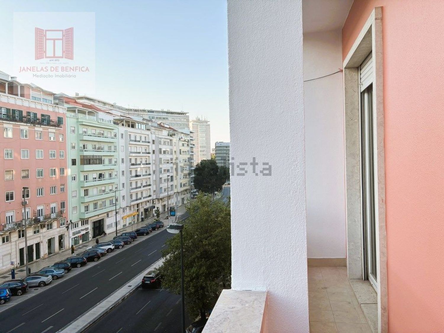 出租公寓 t2在Avenida de Roma - 露台