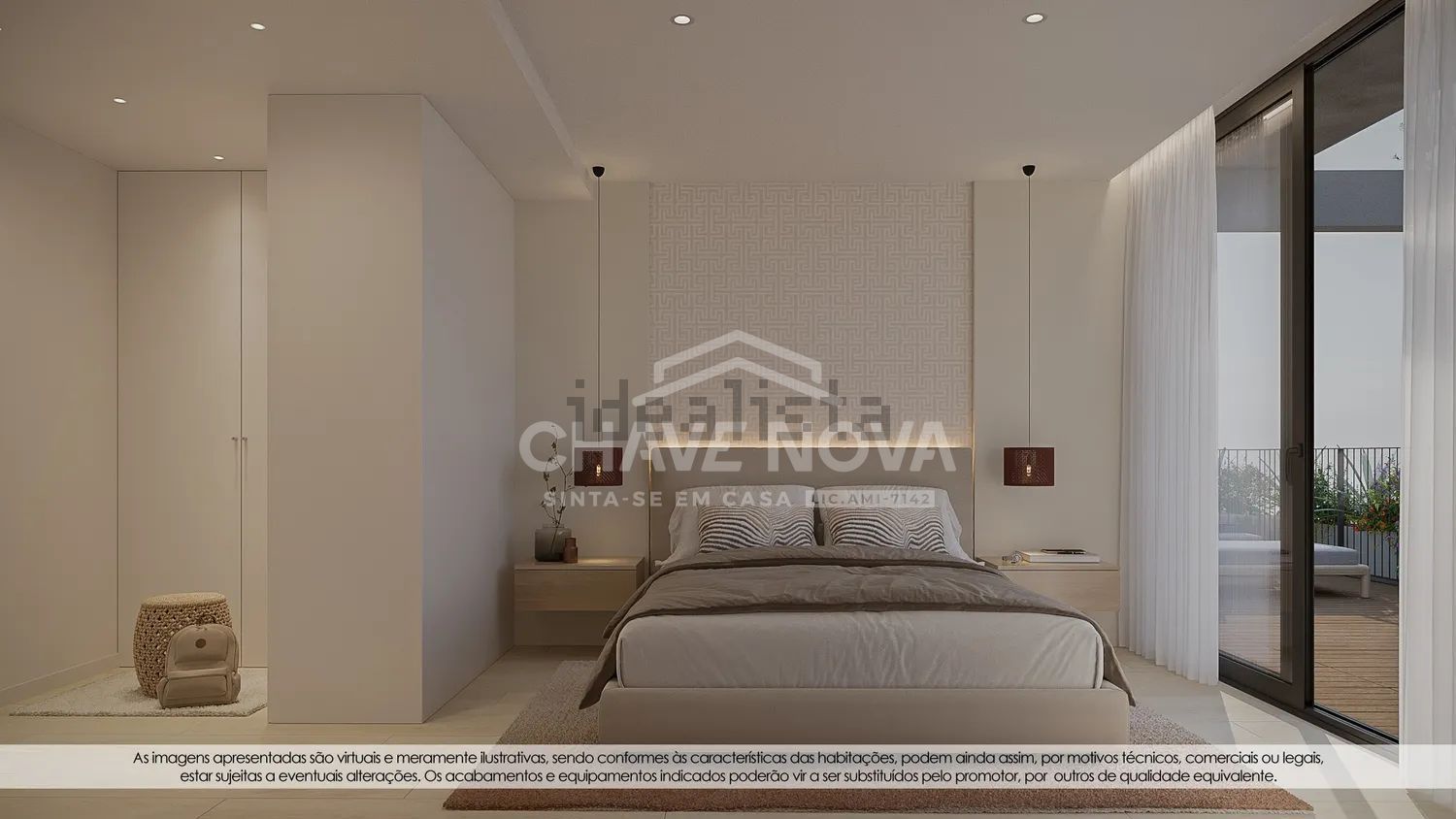 公寓 t3出售在Rua Comércio do Porto, 126 - 卧室