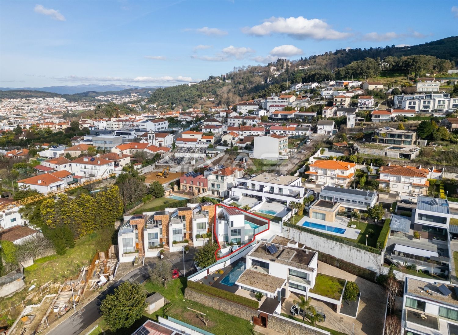 小楼房或独栋别墅出售在 Nogueiró e Tenões - 视线