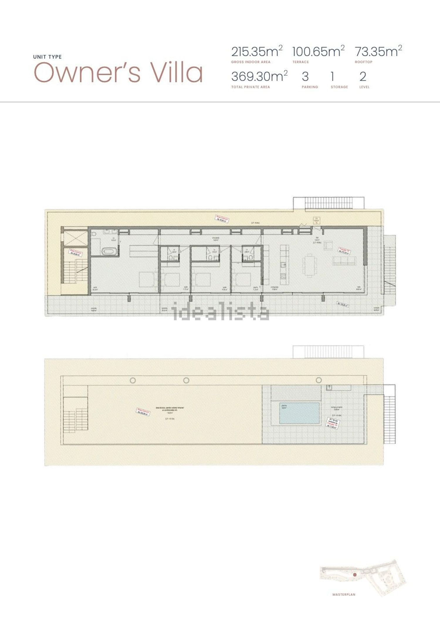 顶层公寓出售在 Vale Milho - Vale Centeanes - Algar seco - 平面图