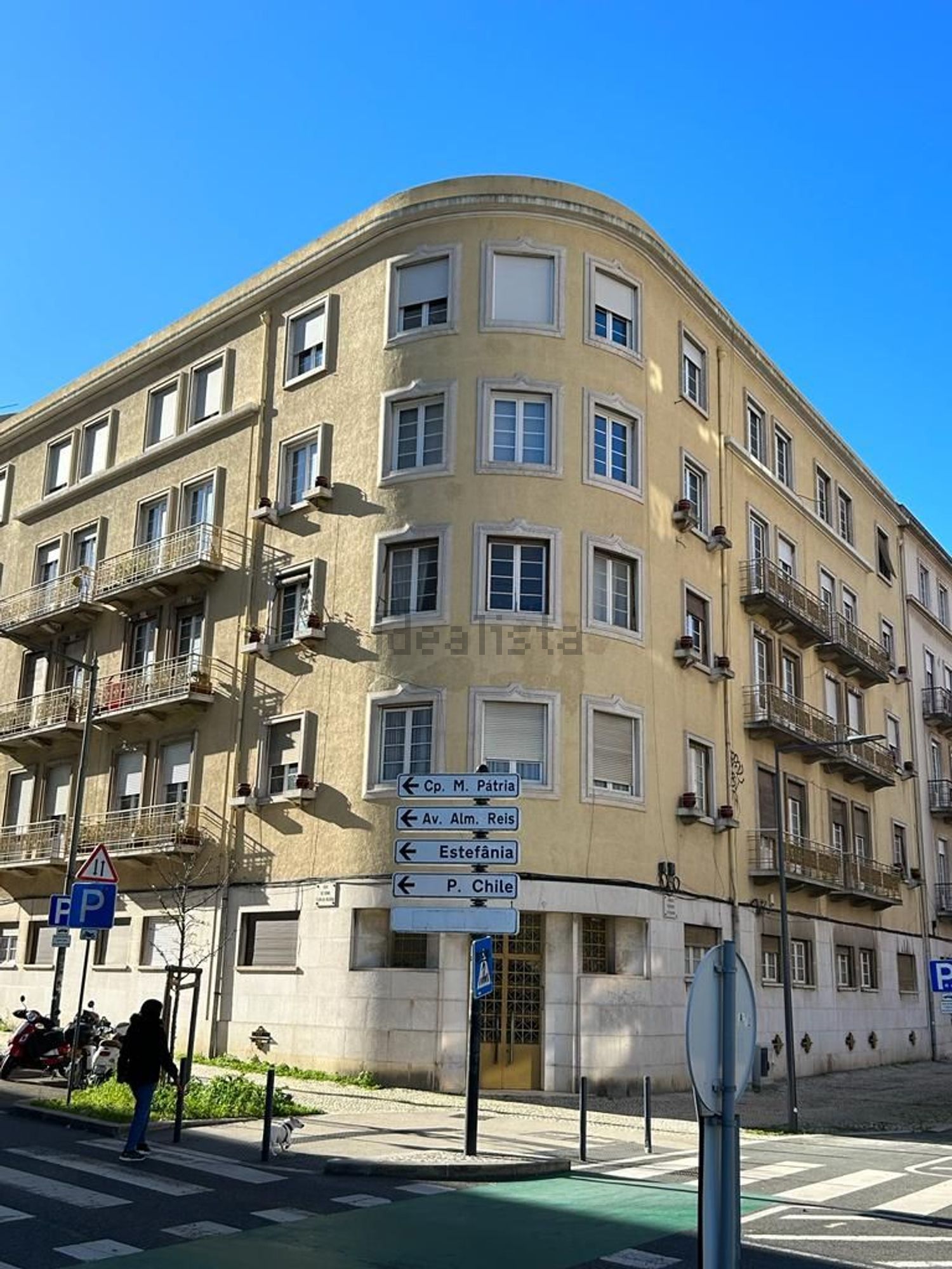 出租公寓 t1在Avenida Visconde de Valmor - 视线