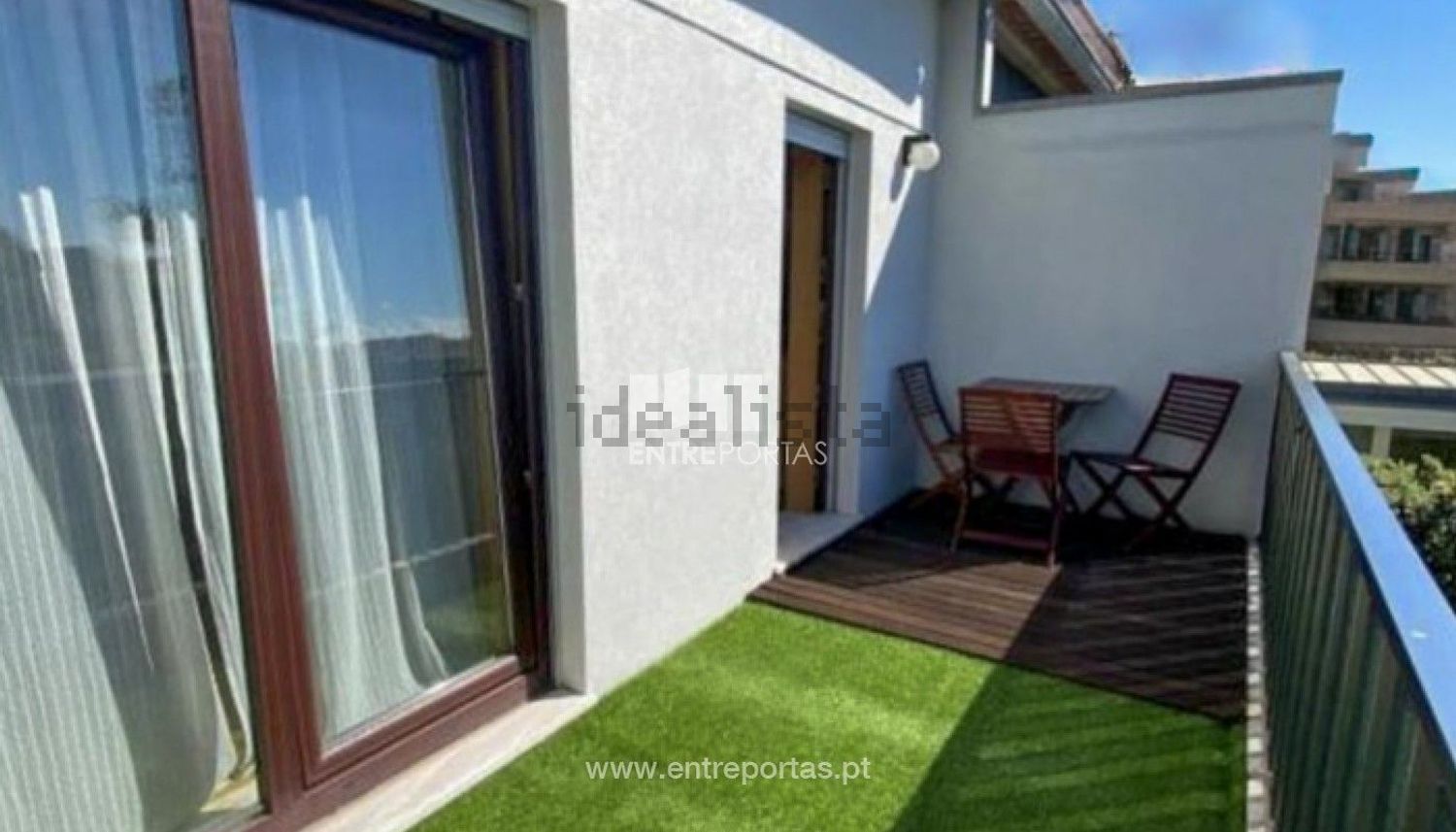出租公寓 t3在 Forte São João - Praia de Vila do Conde - 阳台