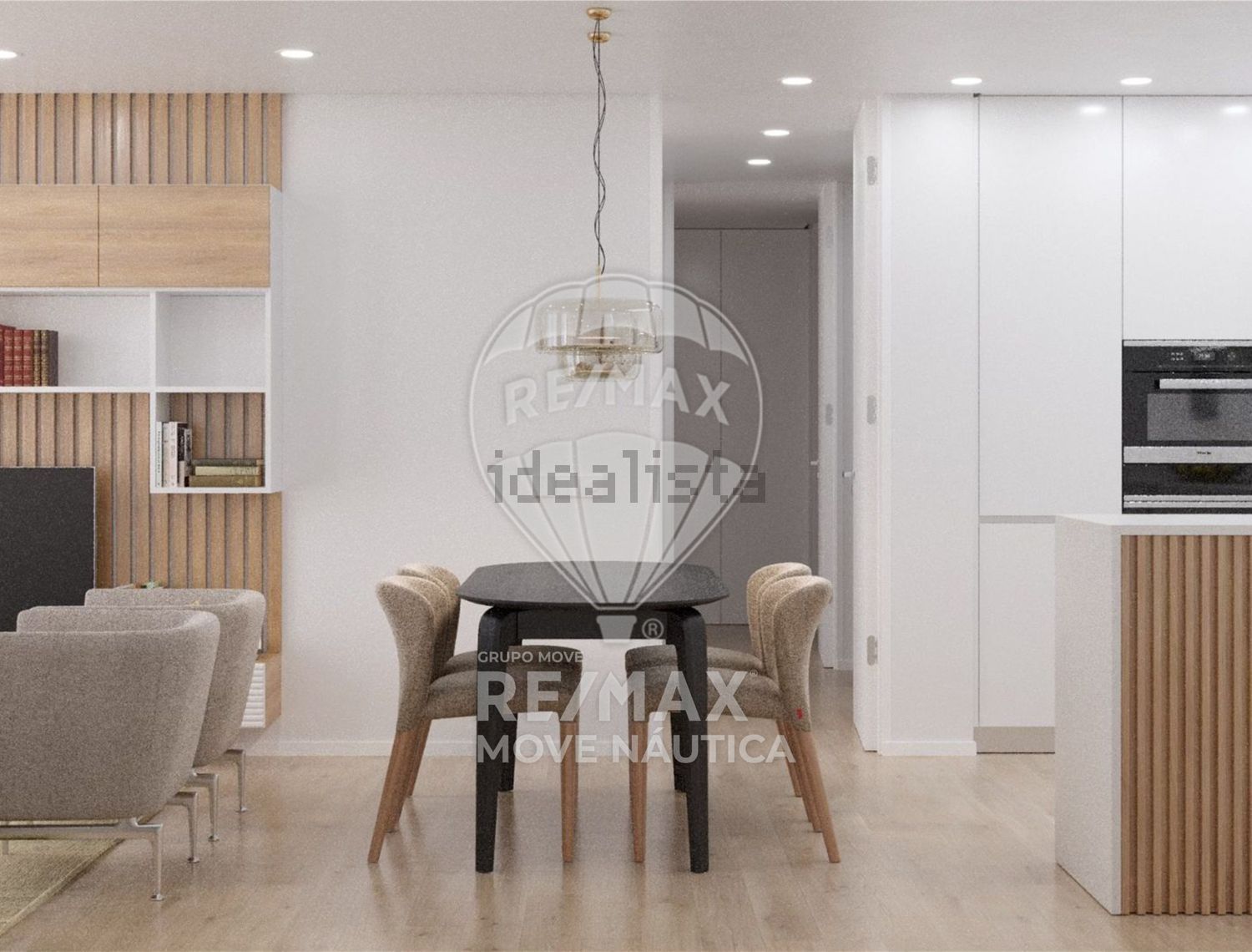 公寓 t1出售在Praça da Corujeira - 客厅