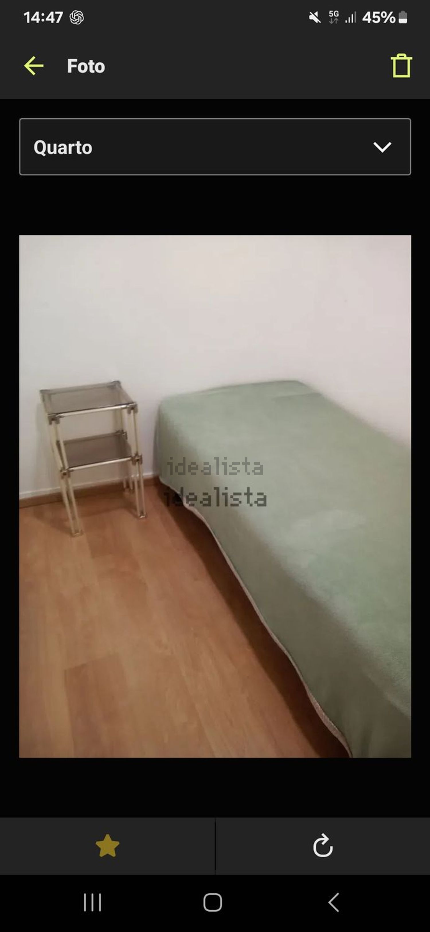 出租房间在Avenida Alfredo da Silva, 9 - 卧室