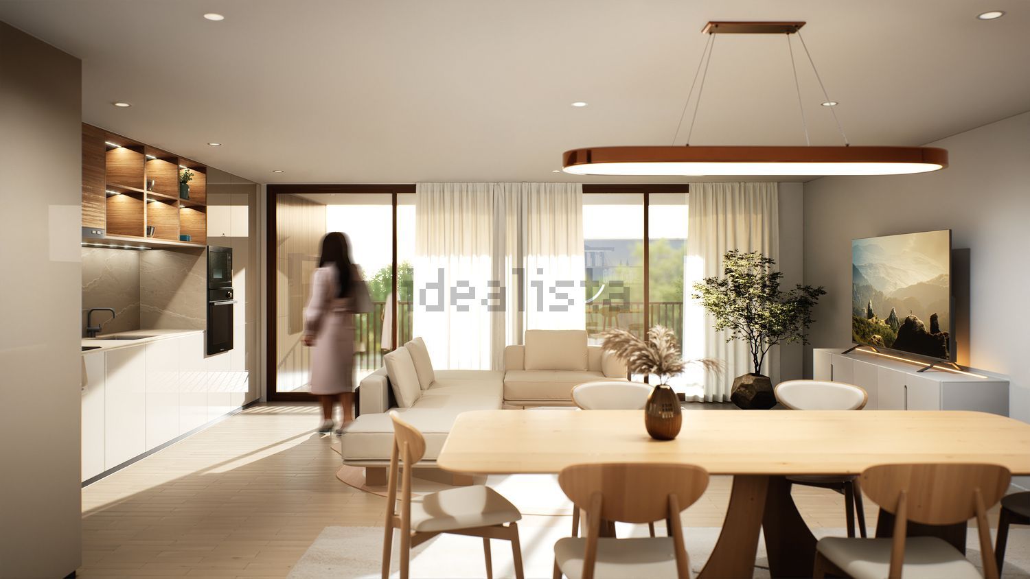 公寓 t3出售在Rua Vale de São Miguel - 客厅