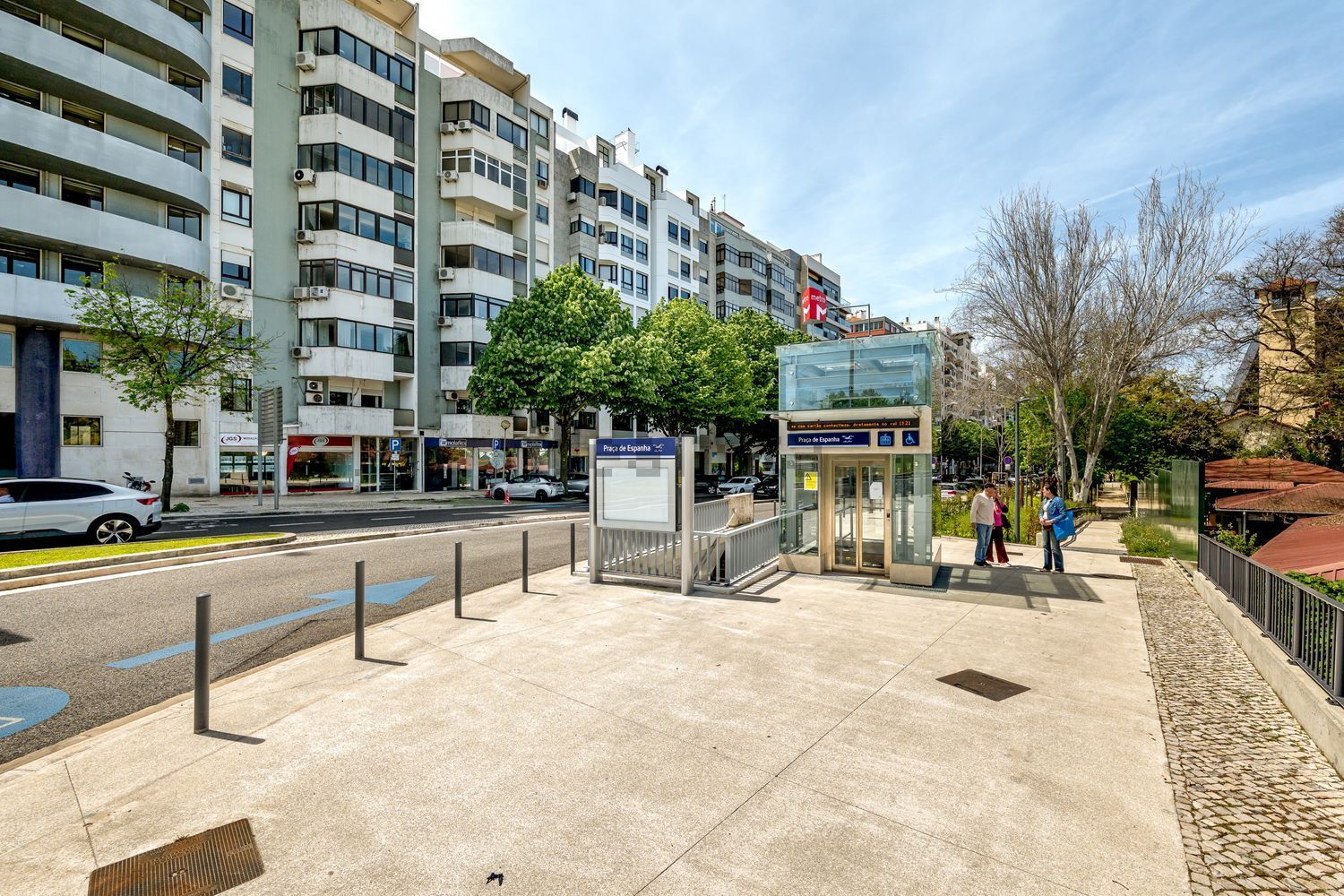 公寓 t3出售在 Praça de Espanha - Sete Rios - 视线