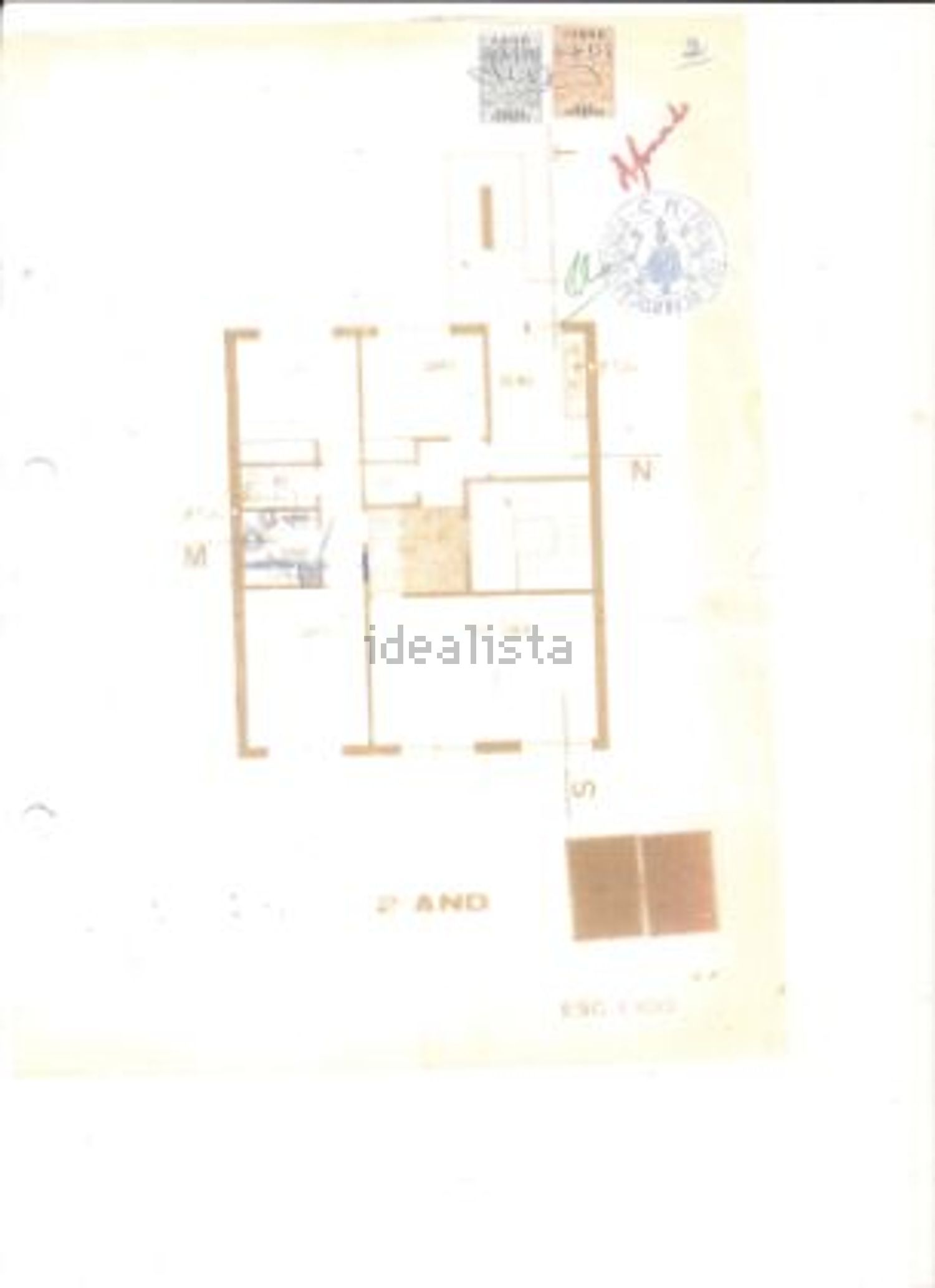 复式公寓出售在Rua Dom Afonso IV, 11 - 平面图