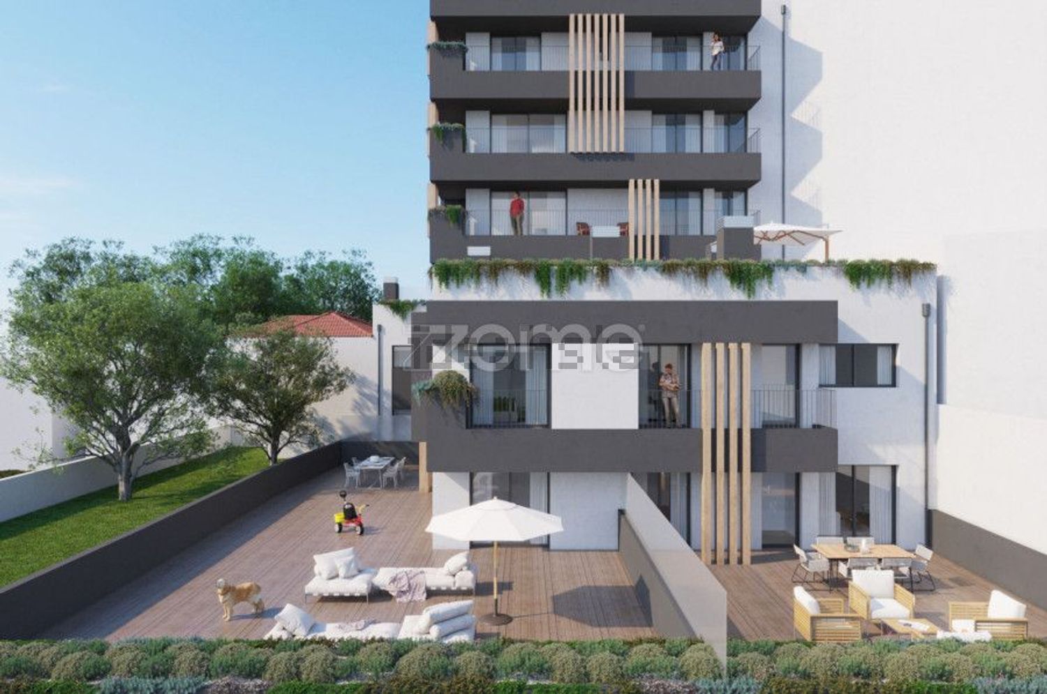 公寓 t2出售在Rua 5 de Outubro, 5640 - 视线