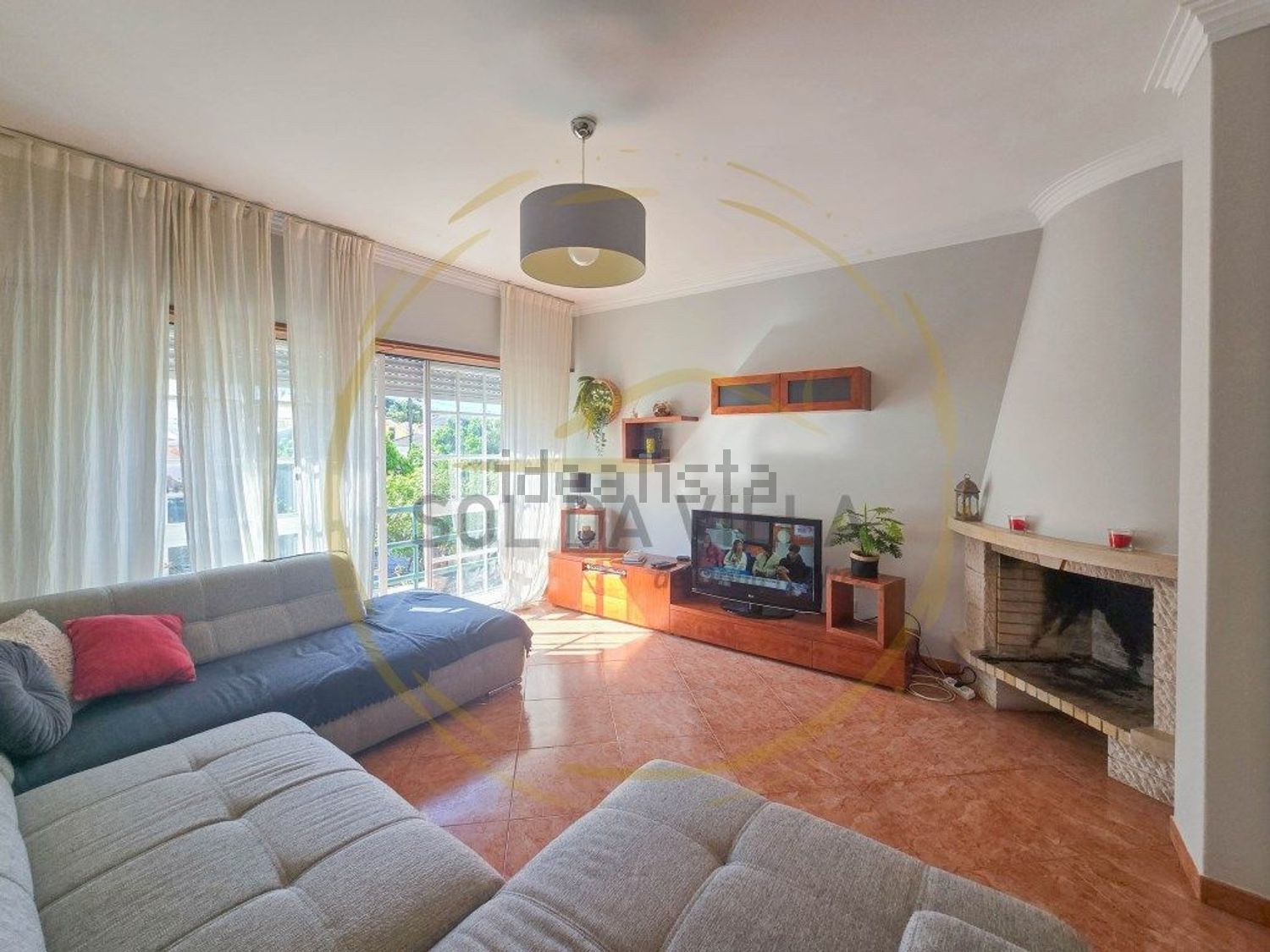 公寓 t2出售在 Centro da Quinta do Conde - 客厅