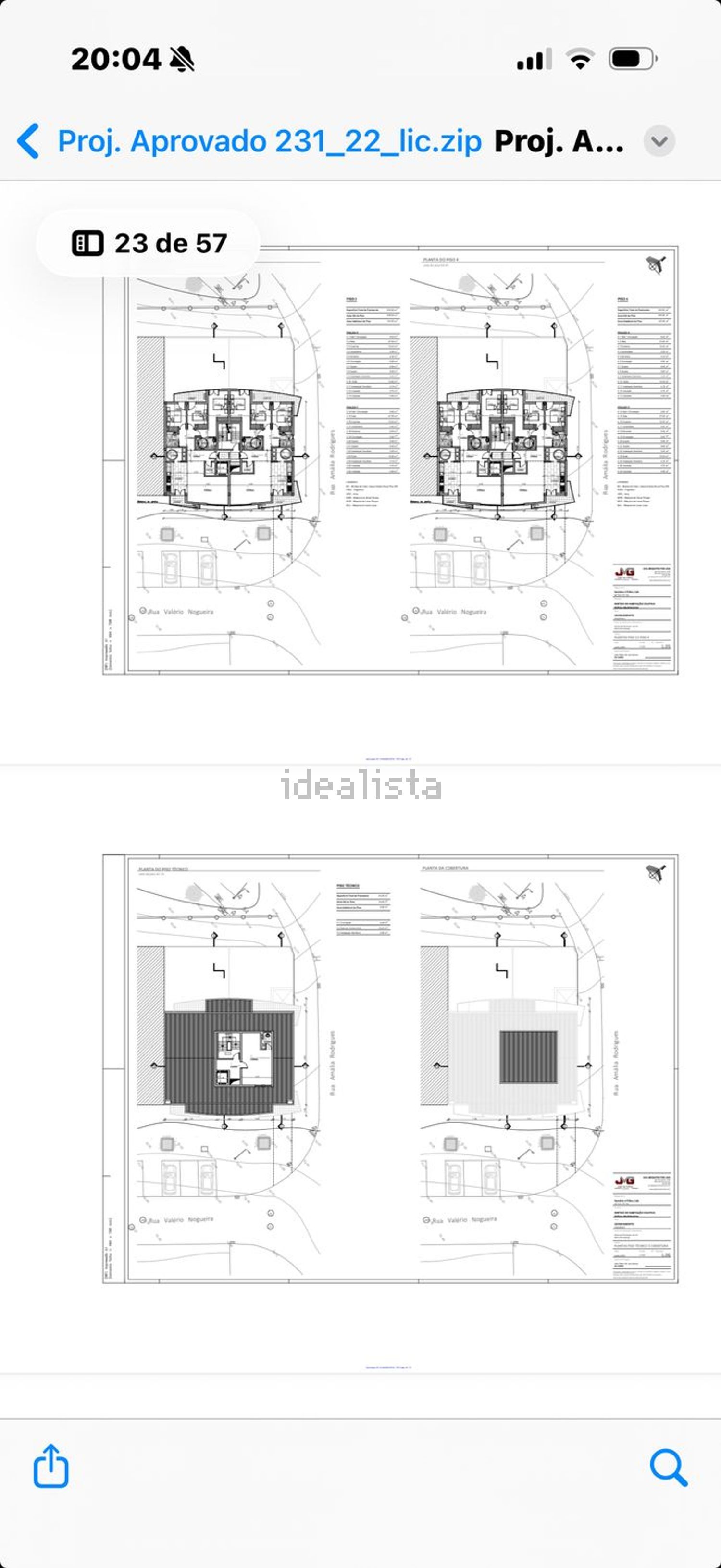 公寓 t3出售在Estrada Flamenga, 22 - 平面图