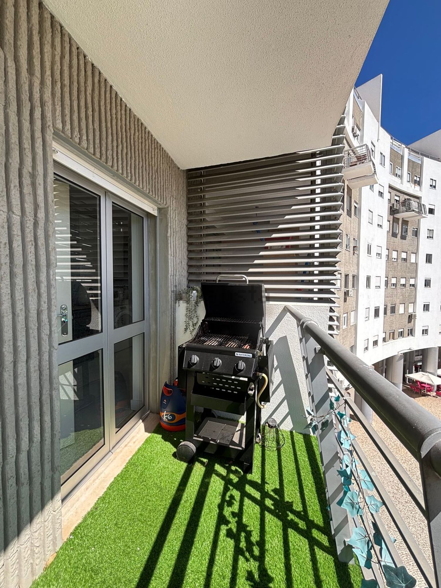 出租公寓 t2在Rua Bento Gonçalves, 37 - 阳台