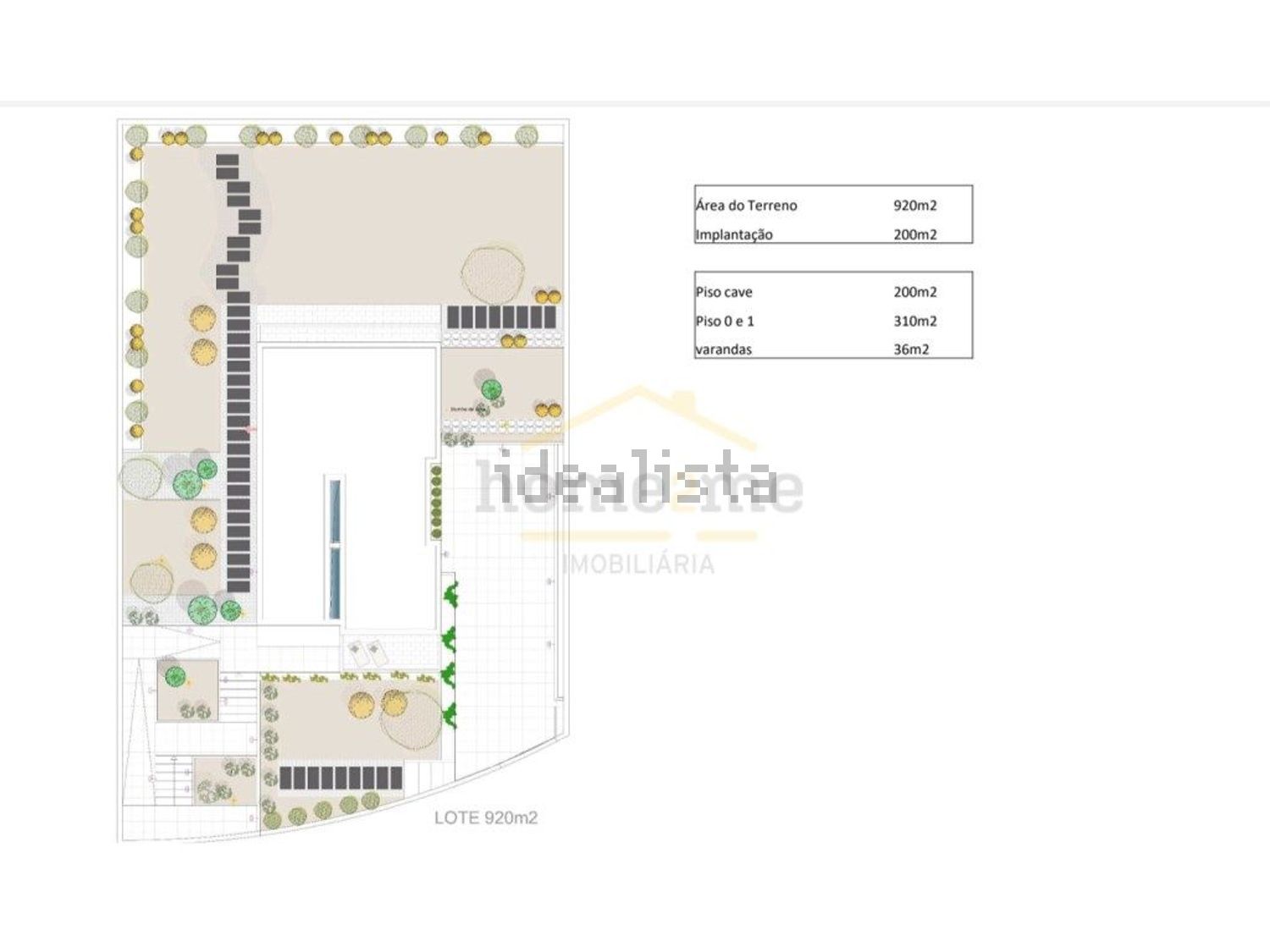 小楼房或独栋别墅出售在 Vila Franca de Xira - 平面图