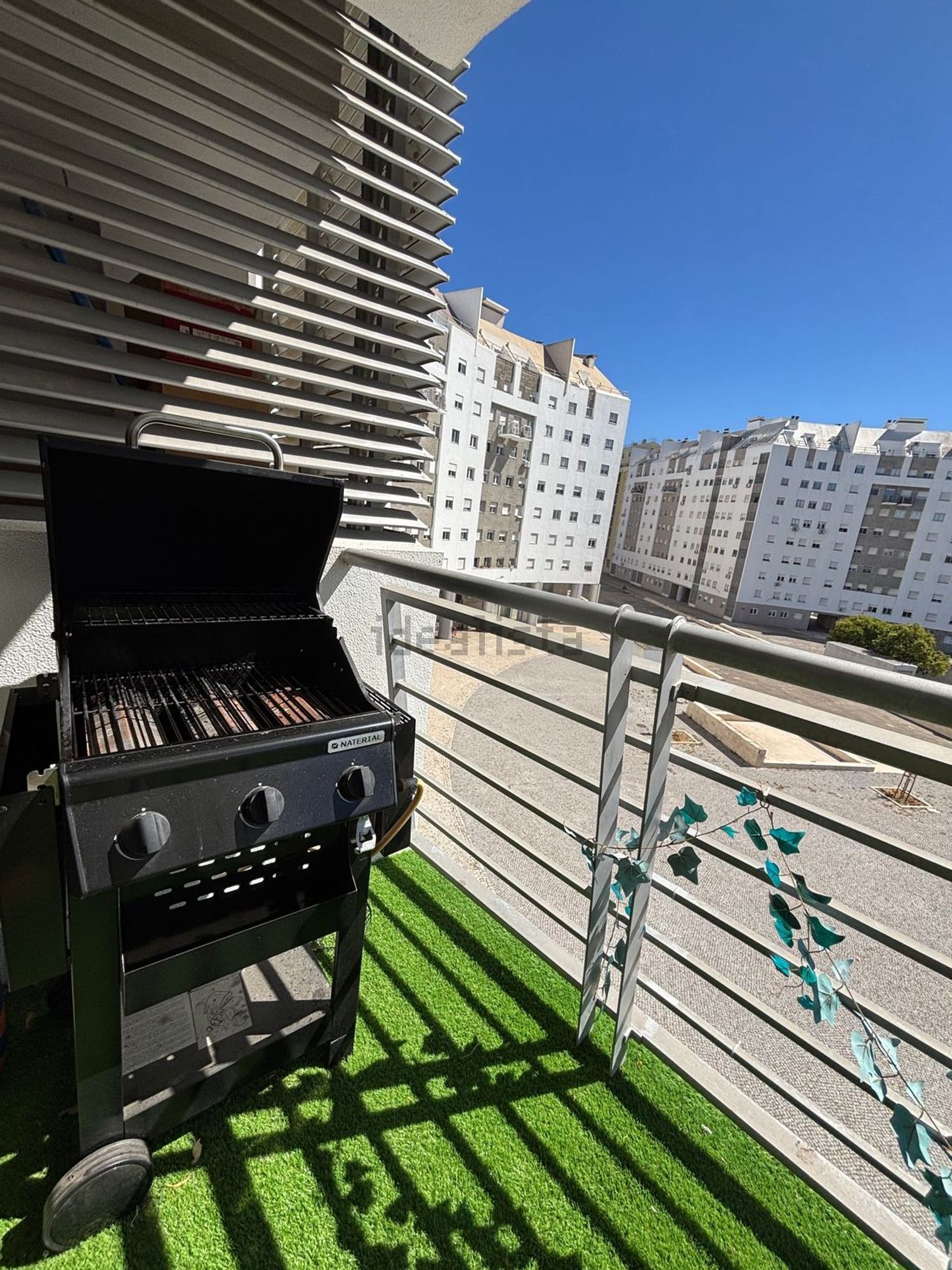 出租公寓 t2在Rua Bento Gonçalves, 37 - 阳台