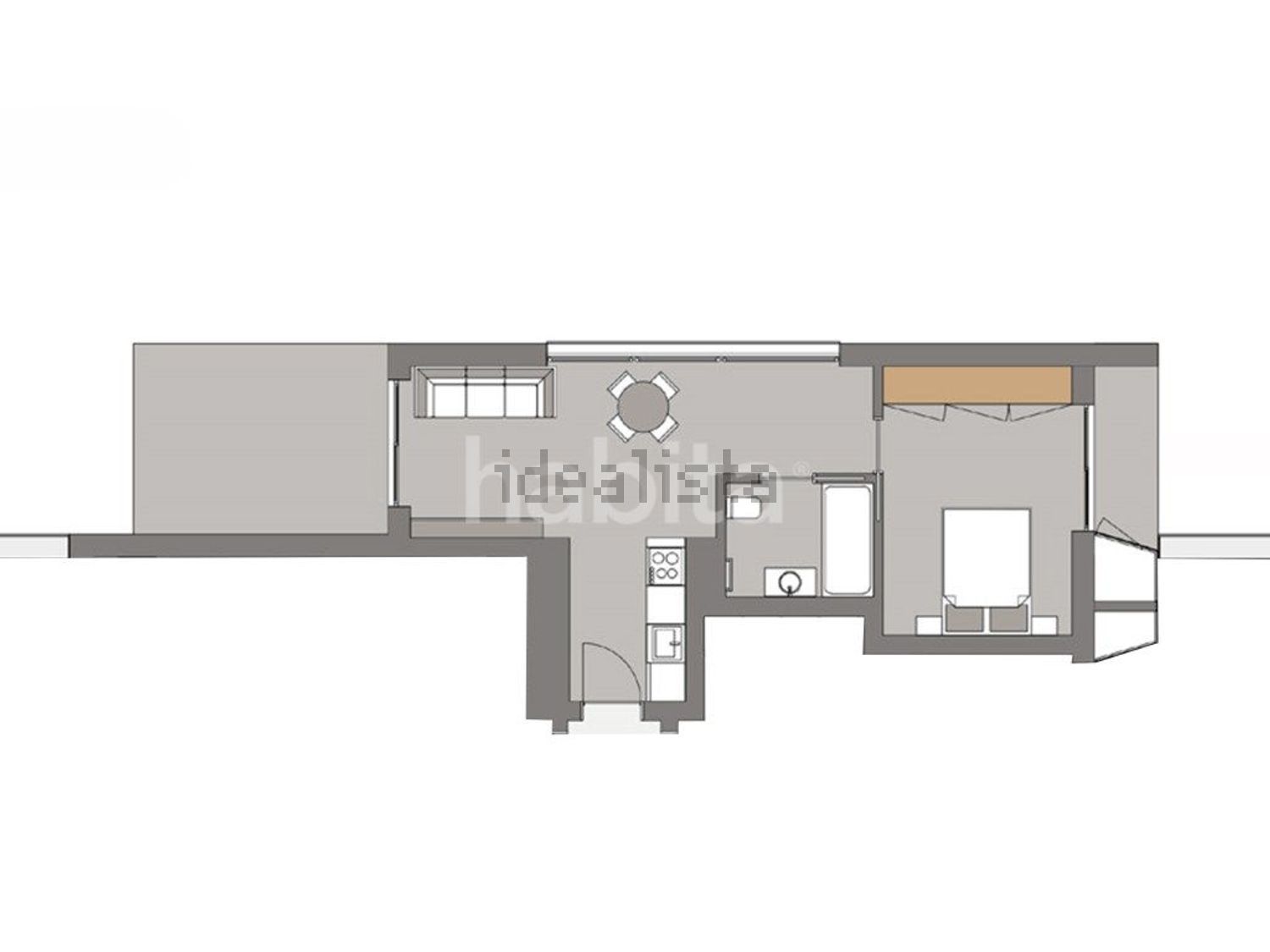 公寓 t1出售在 Olivais - 平面图