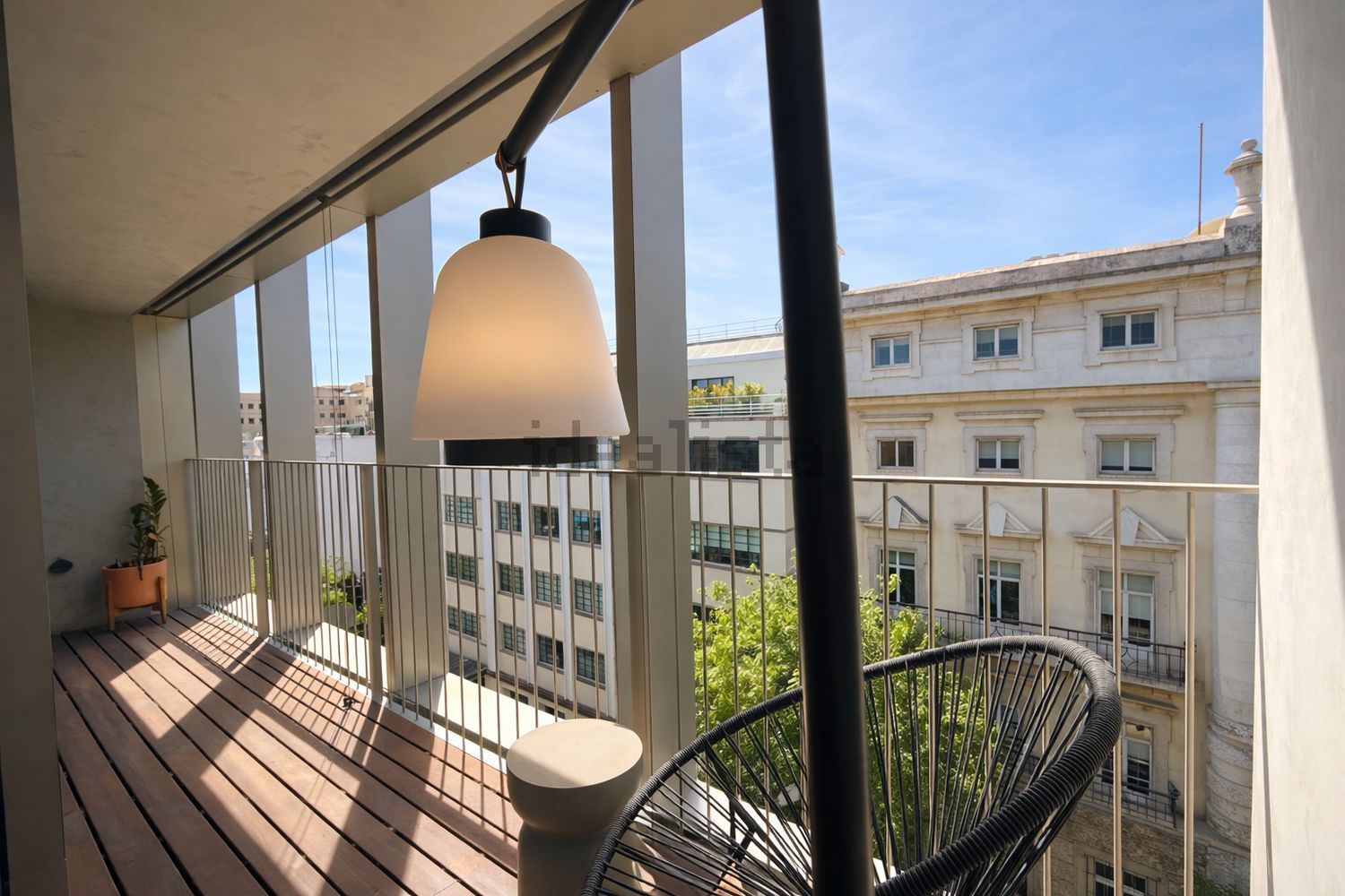 公寓 t1出售在Avenida Duque de Loulé, 123 - 阳台