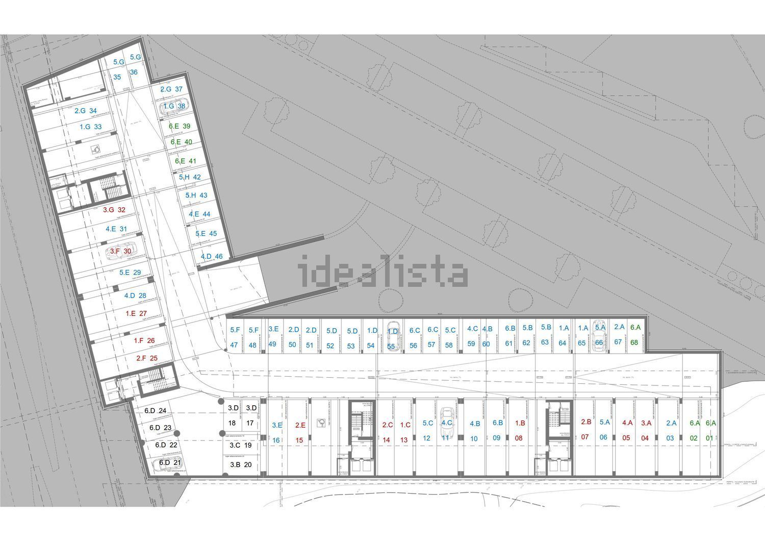 公寓 t4出售在 Santa Iria de Azoia - São João da Talha - Bobadela - 平面图