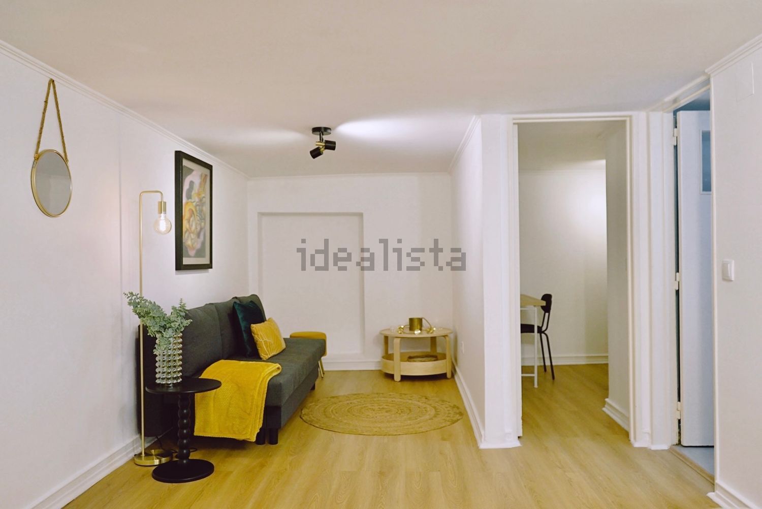 出租公寓 t2在Rua dos Lagares, 25 - 客厅