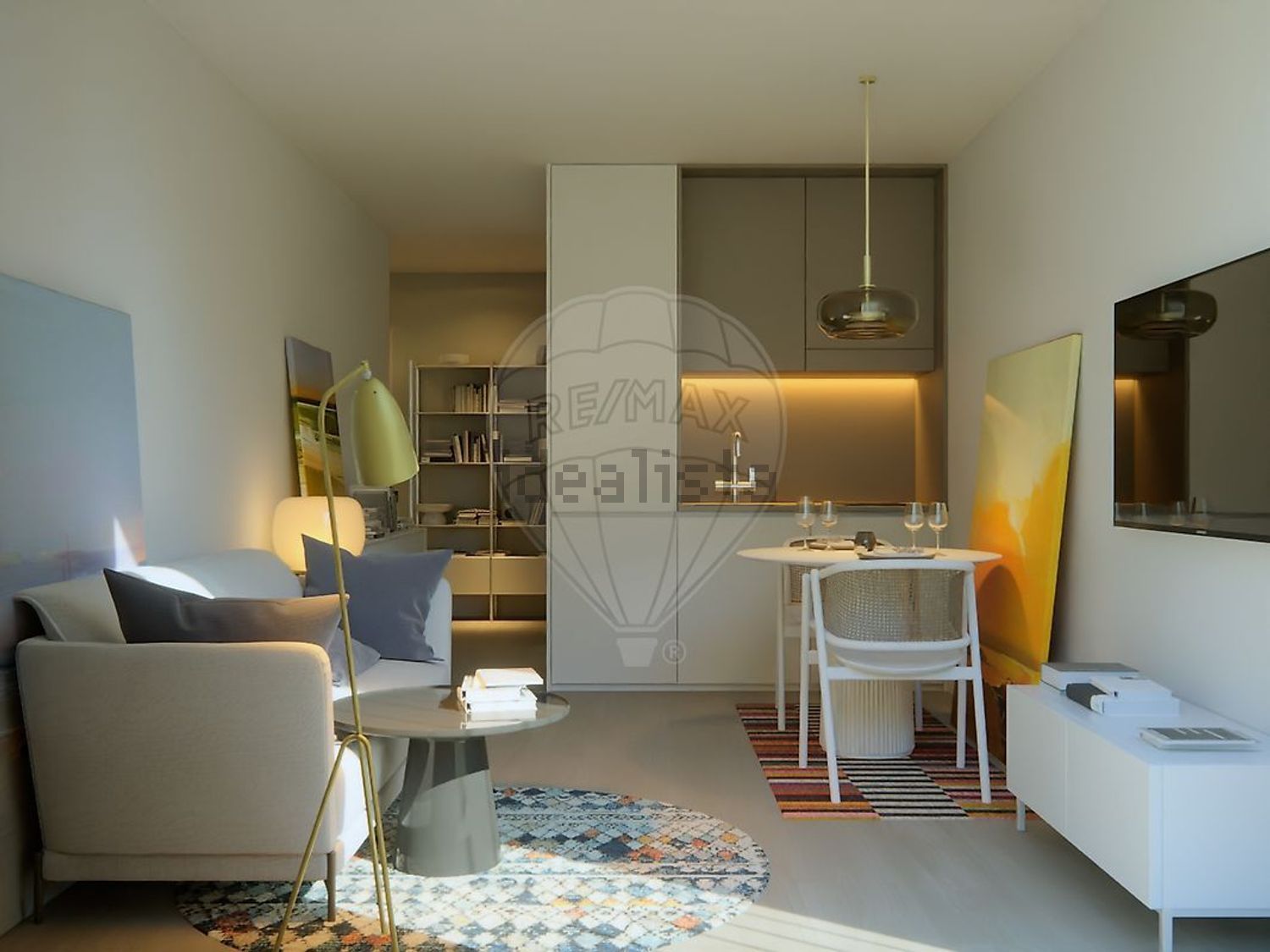 公寓 t3出售在 Universidade - Mário Sacramento - Santiago - 客厅
