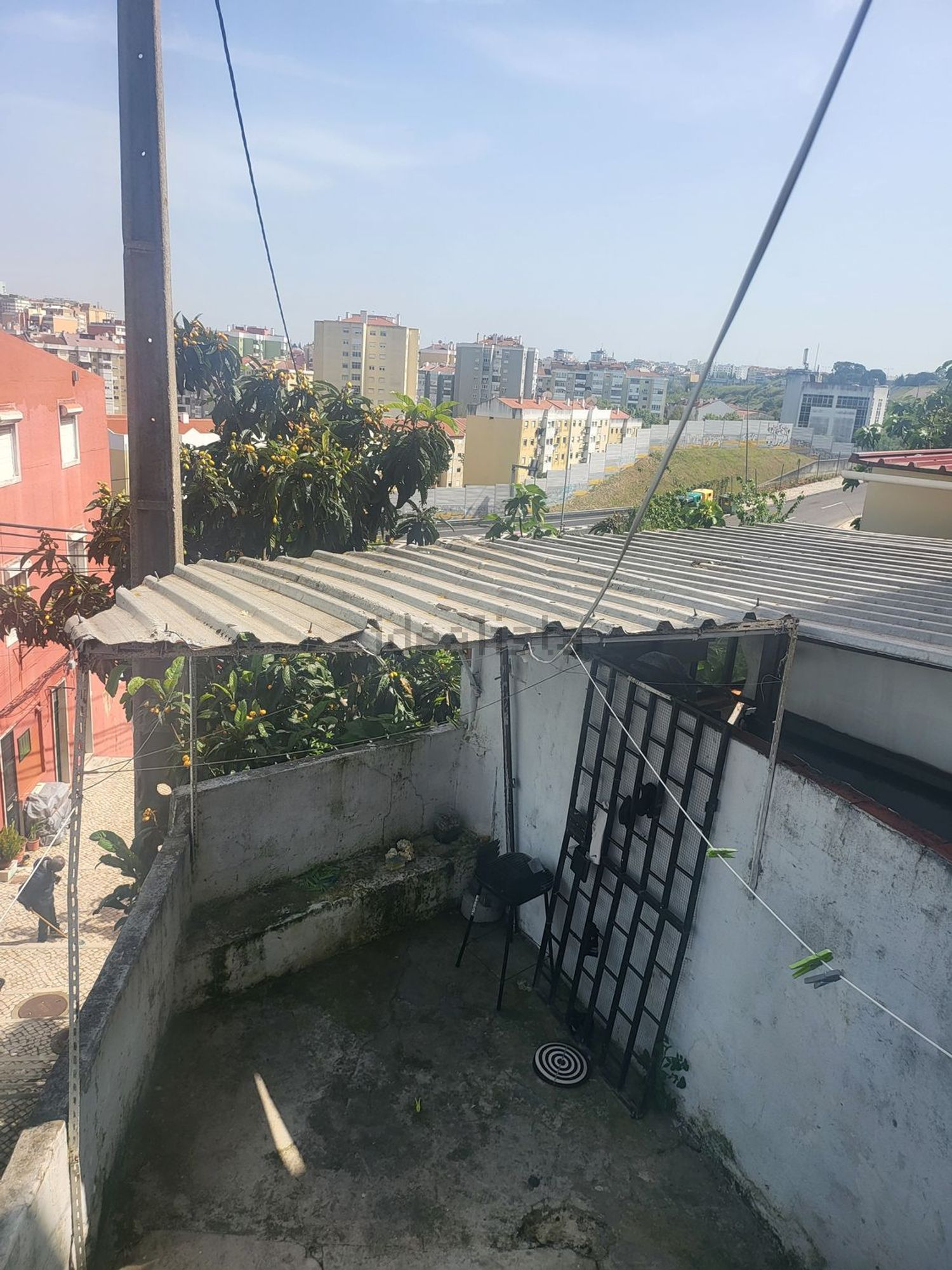 出租公寓 t2在Rua João Corte Real, 13 - 阳台