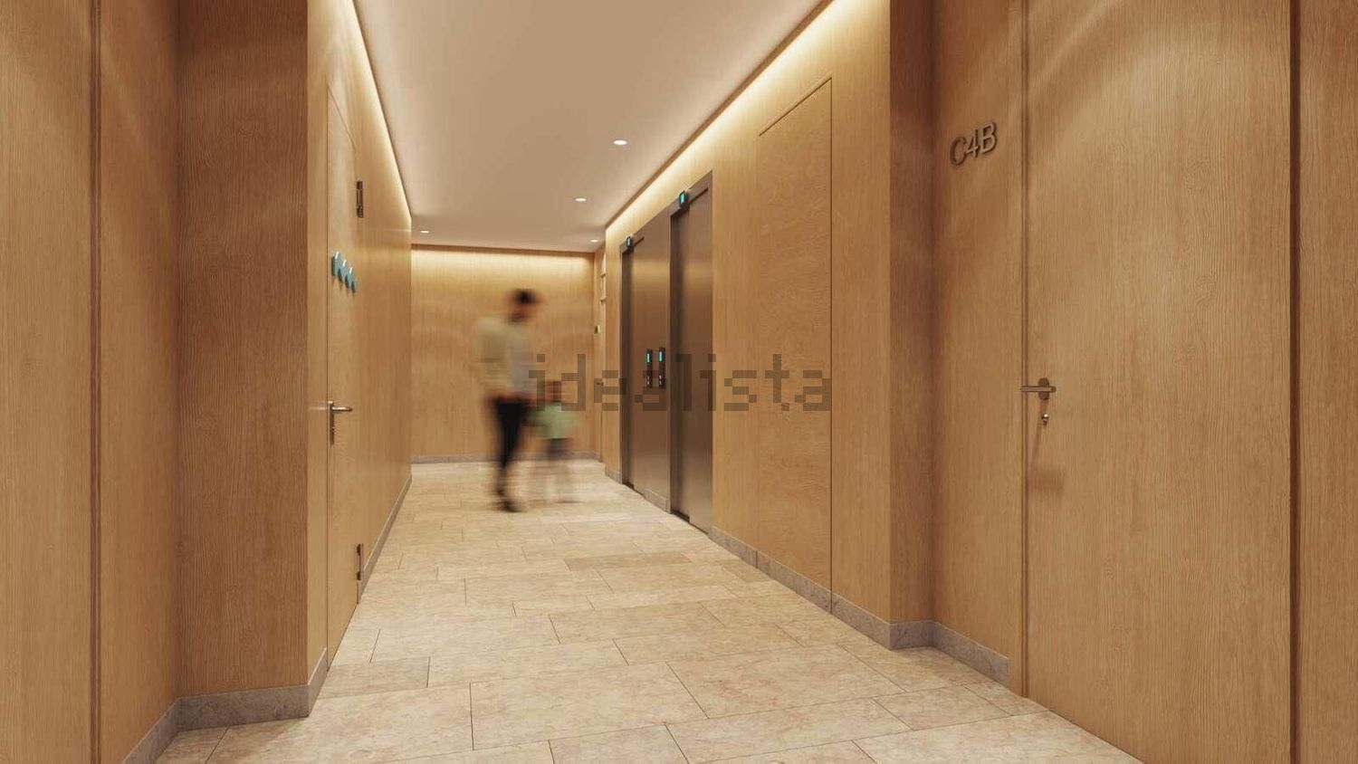 公寓 t2出售在Avenida Marginal - 过道
