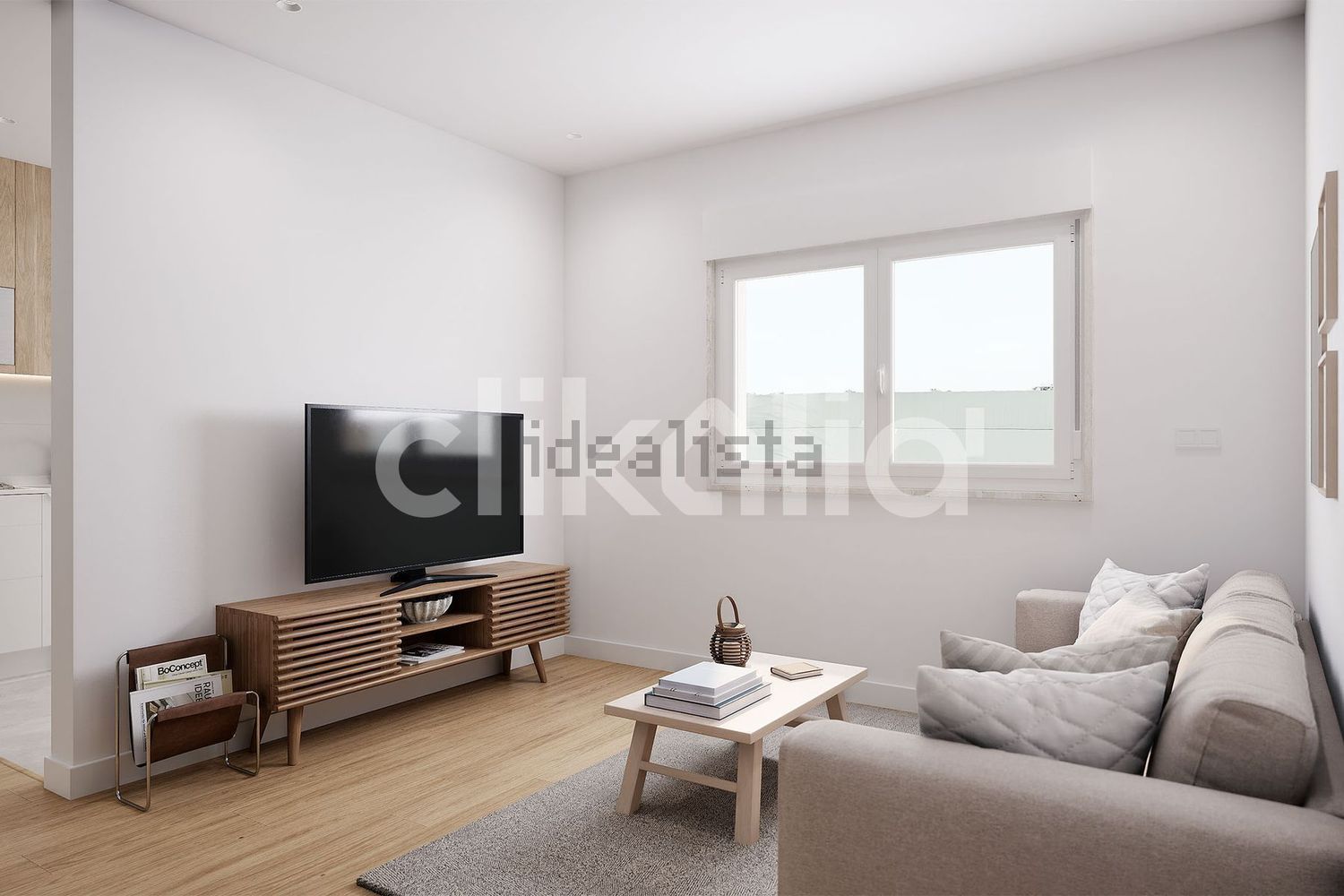 公寓 t2出售在Avenida Infante Dom Henrique - 客厅