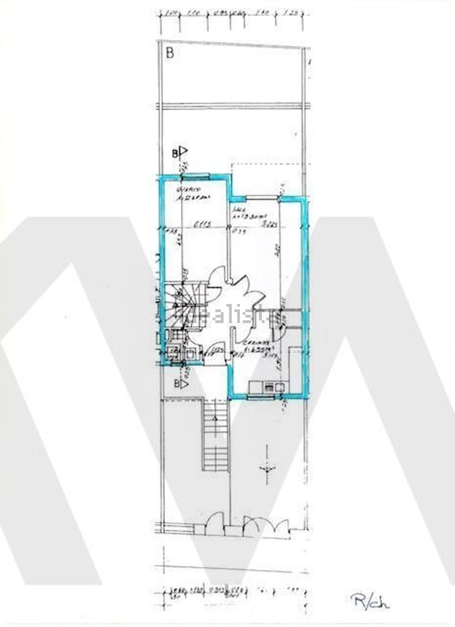 联排别墅出售在Rua Cedros s/n - 平面图