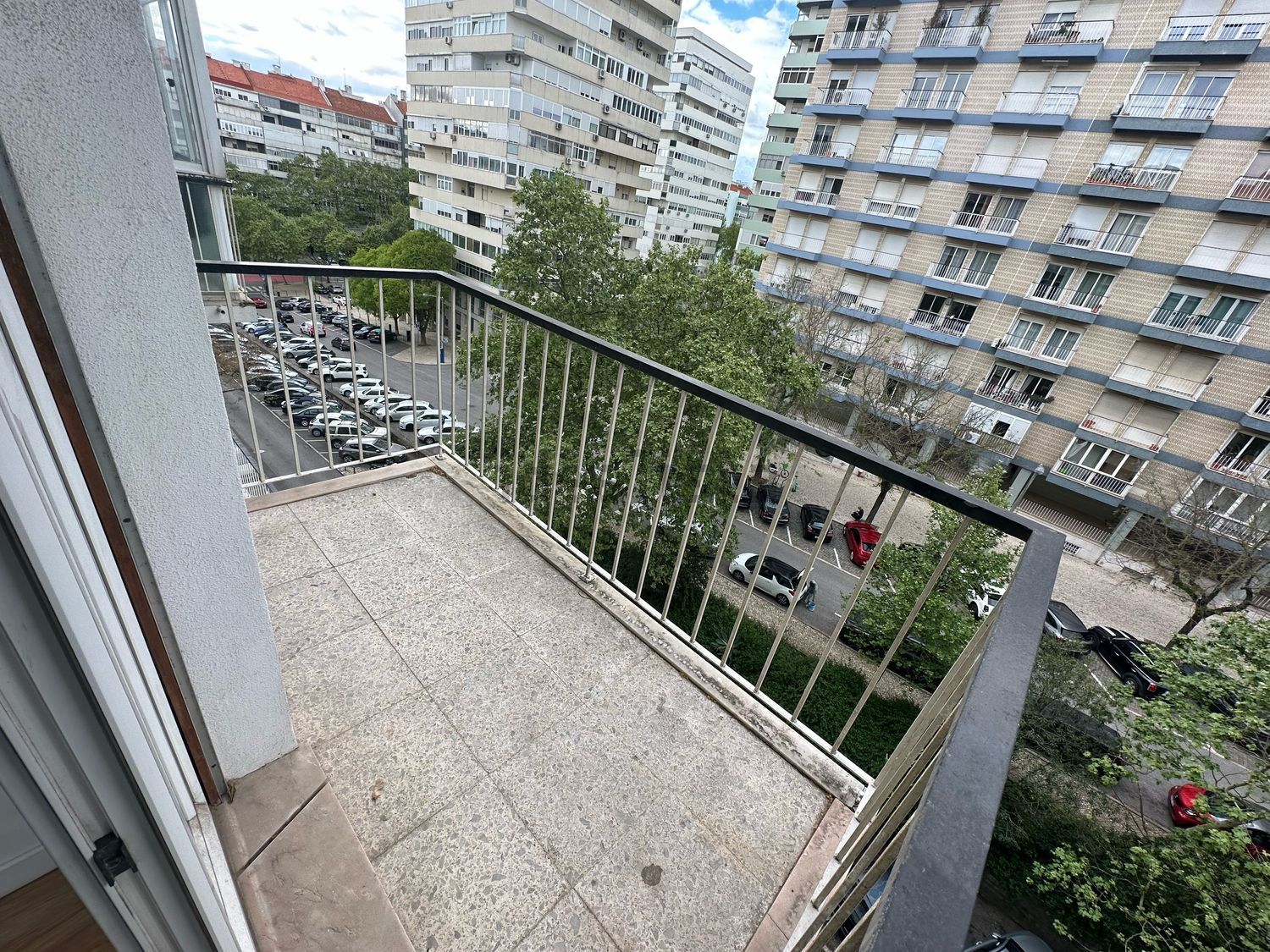 出租公寓 t2在Rua Manuel Ferreira de Andrade, 23 - 阳台