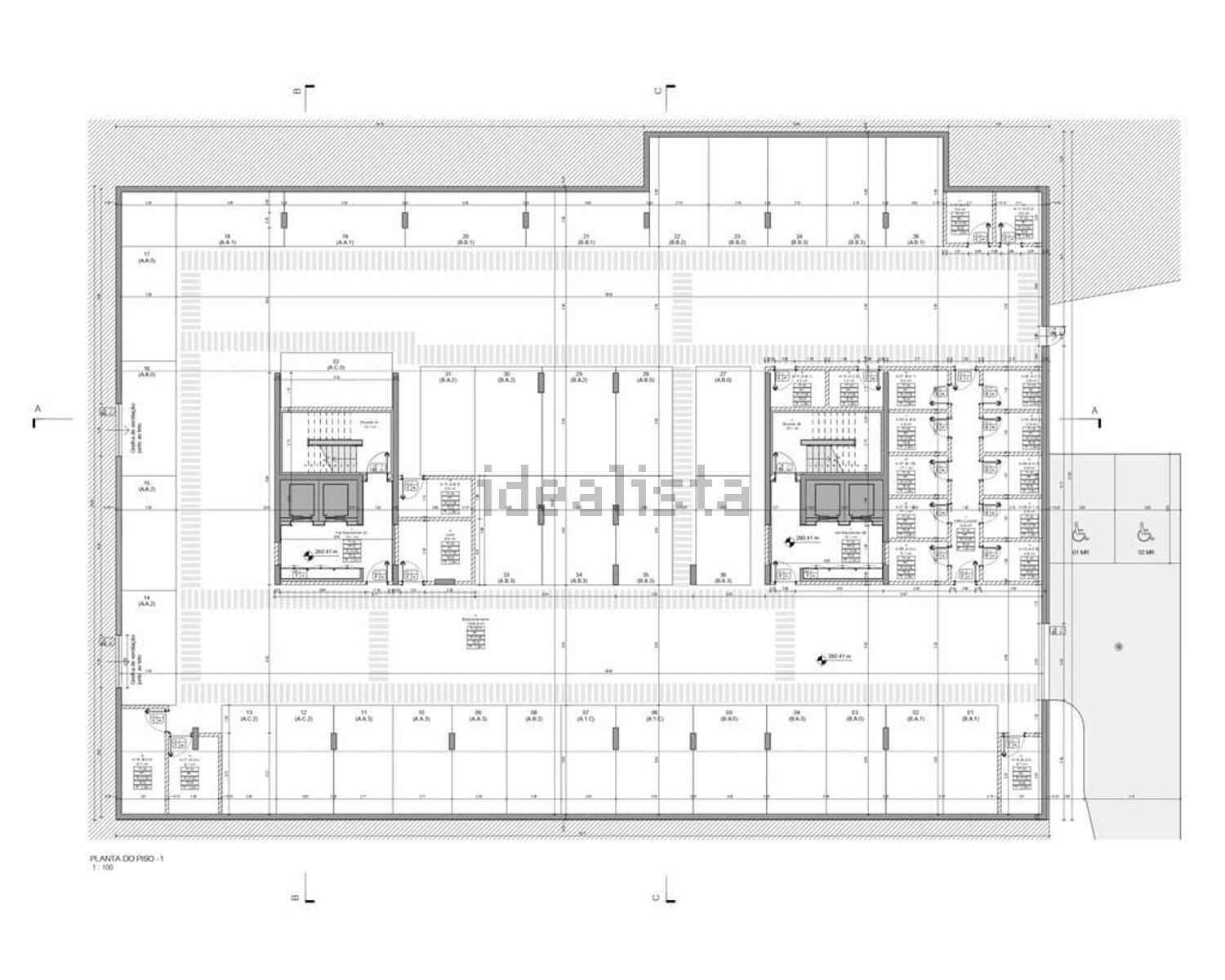 公寓 t4出售在 Belas Clube Campo - 平面图