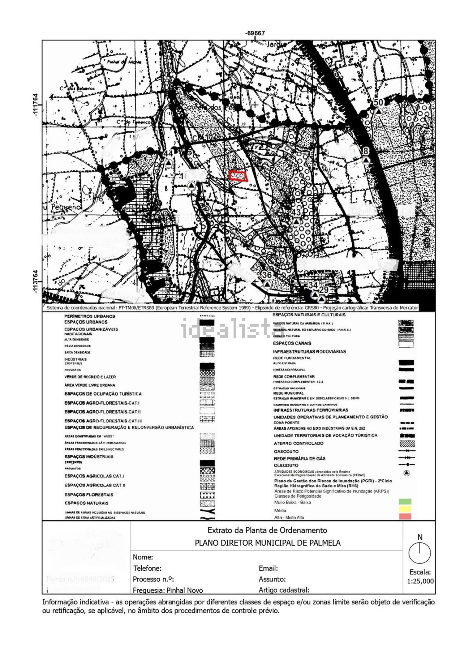 小楼房或独栋别墅出售在 Carregueira - Terrim - Lagoa da Palha - 视线