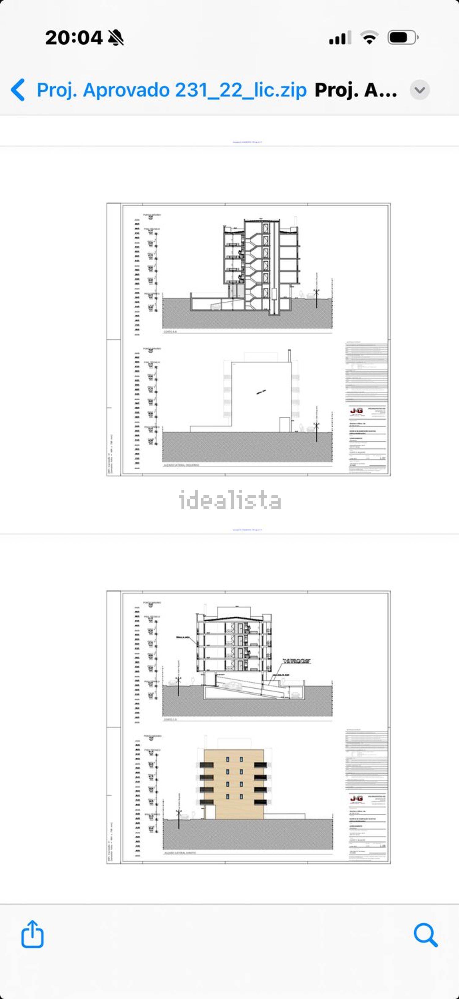 公寓 t3出售在Estrada Flamenga, 22 - 平面图