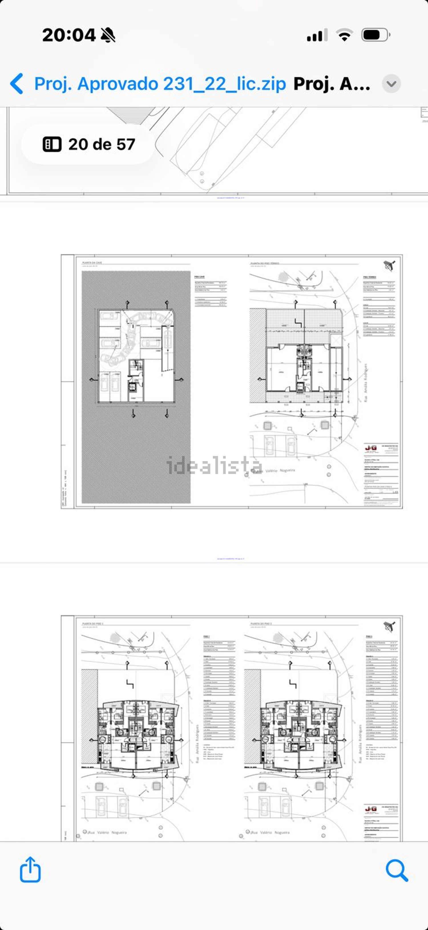 公寓 t3出售在Estrada Flamenga, 22 - 平面图