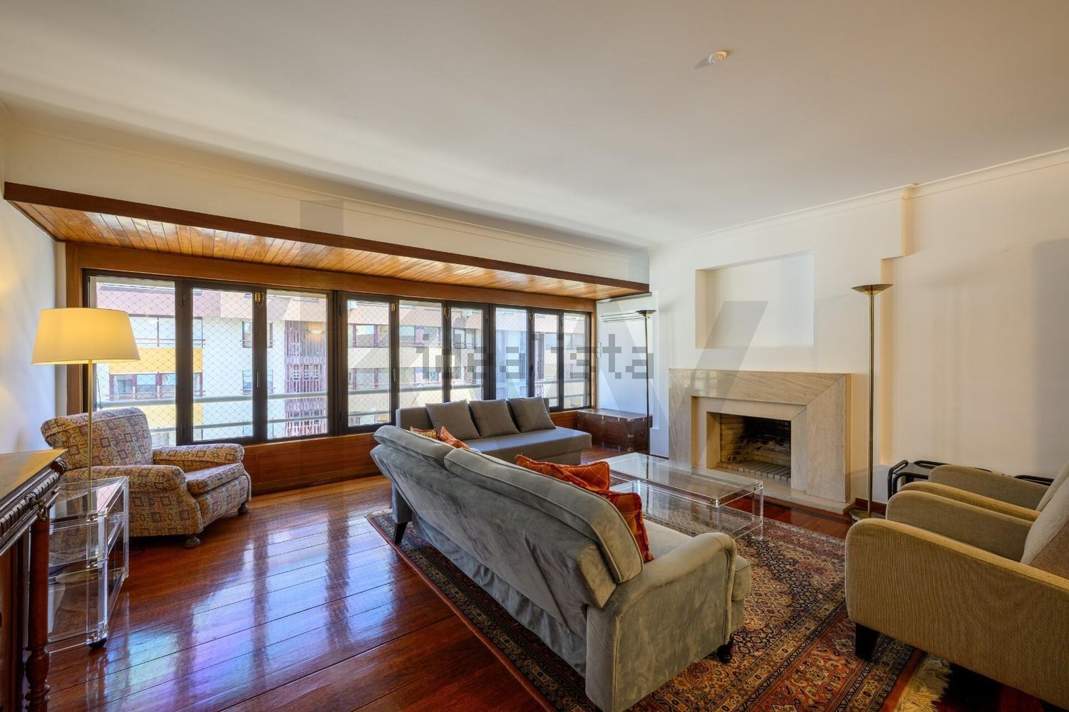 出租公寓 t3在Rua Joaquim Agostinho, 25 - 客厅