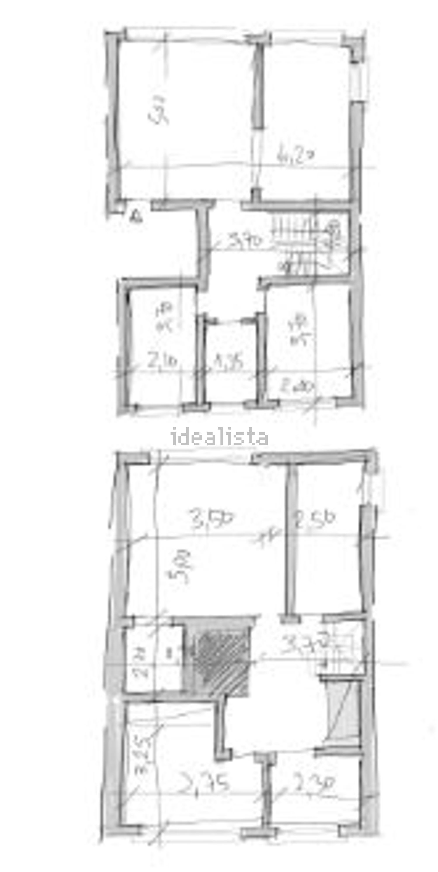 公寓 t4出售在 Lapa - 平面图