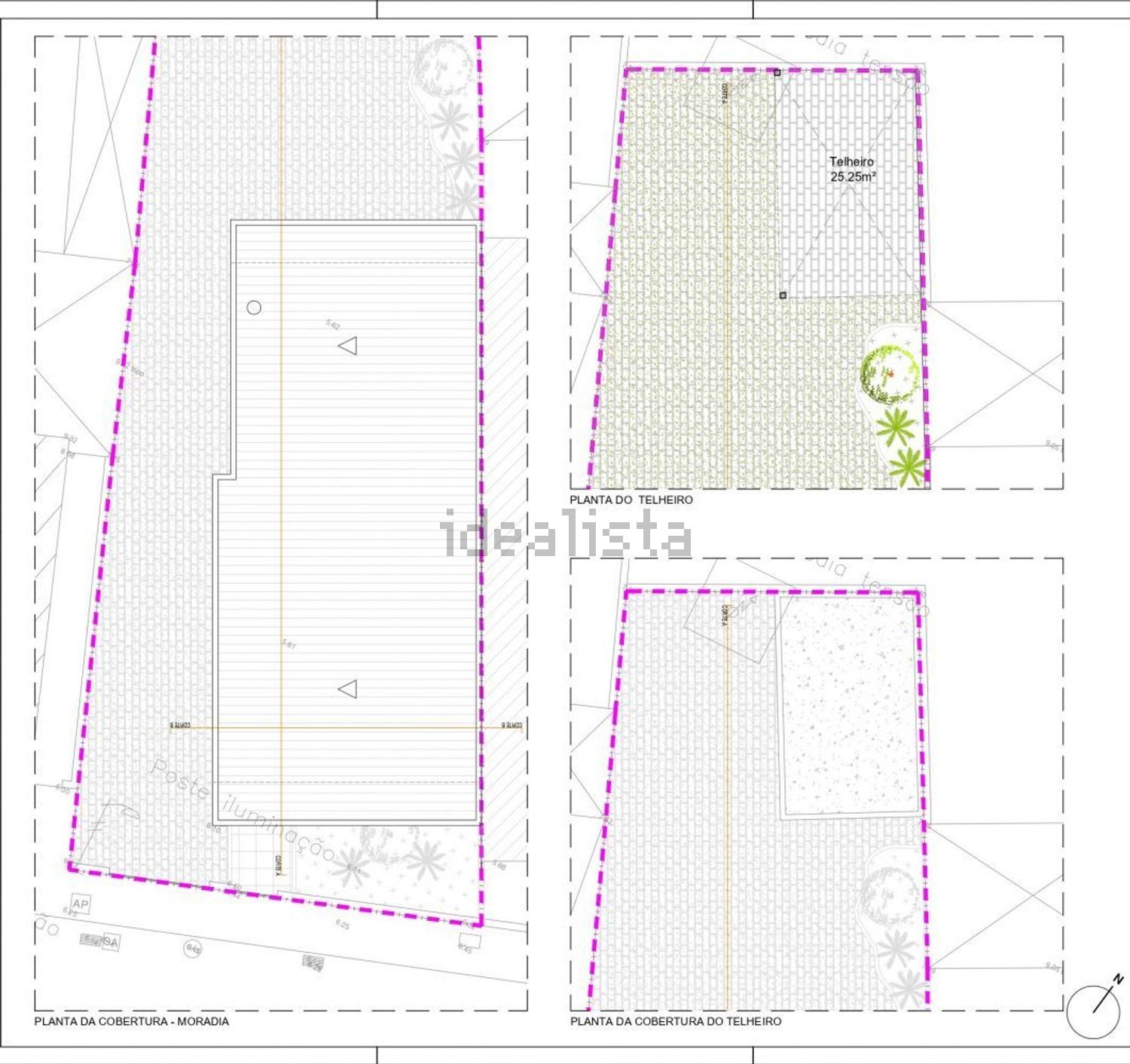 小楼房或独栋别墅出售在 Gafanha da Nazaré - 平面图