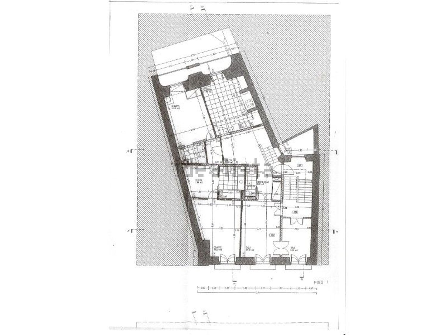 公寓 t3出售在Largo de Santo António da Sé, 5 - 平面图