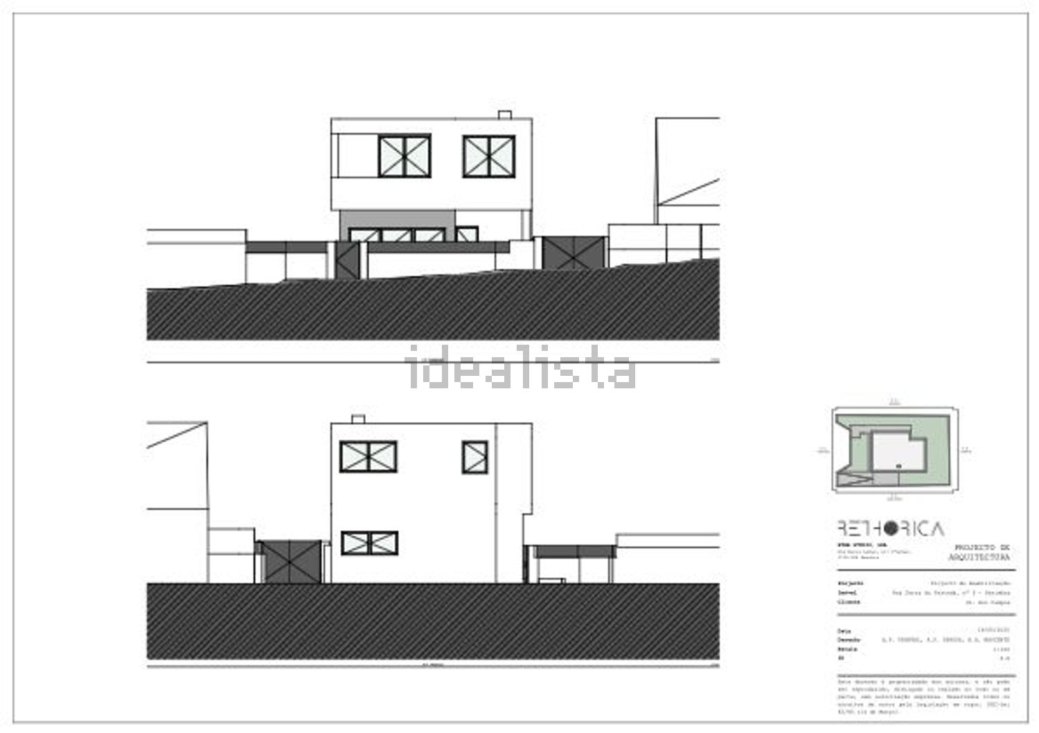 小楼房或独栋别墅出售在Rua Serra Da Peneda, 5 - 平面图