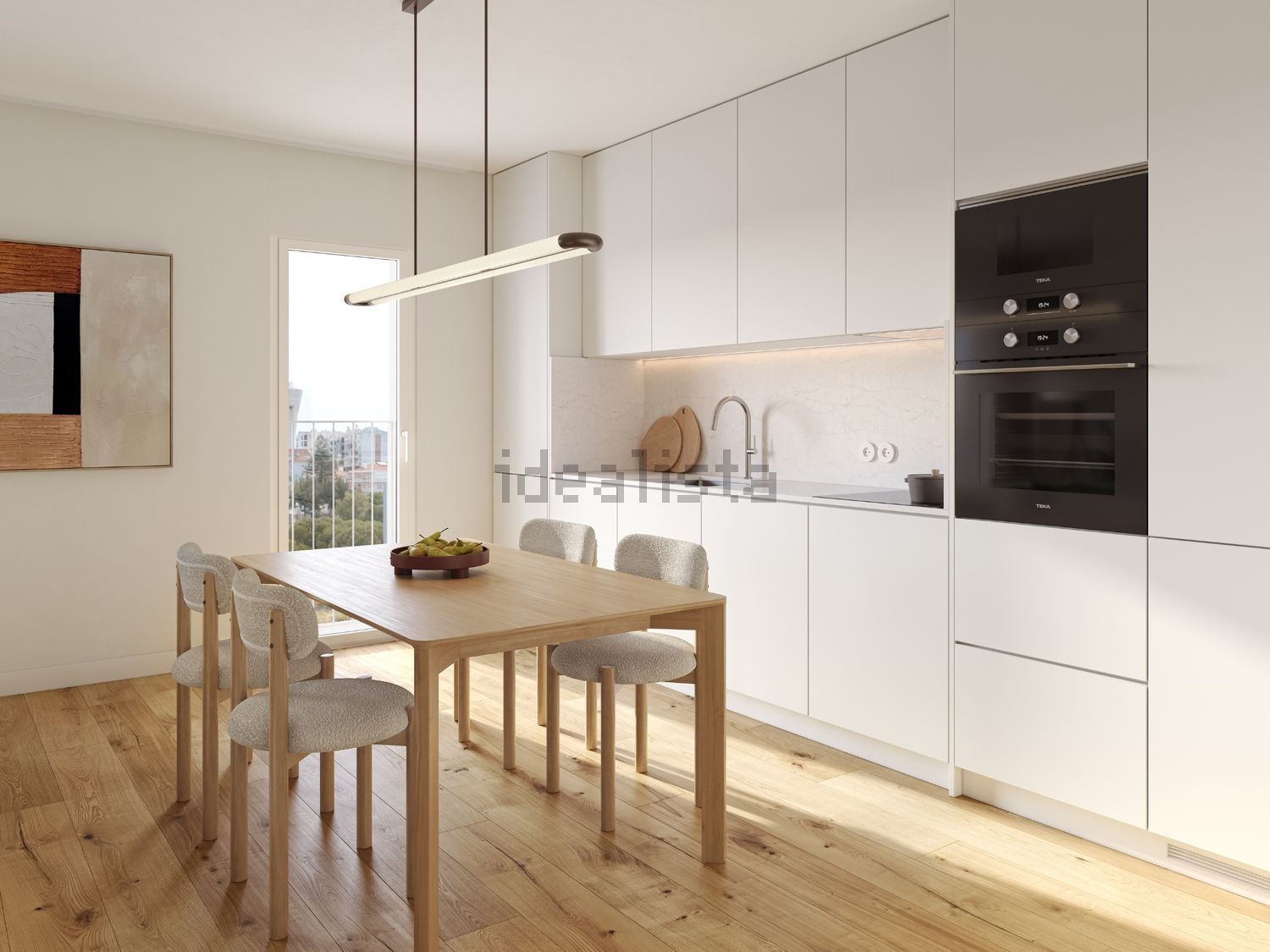 公寓 t2出售在Rua José Gomes Ferreira - 厨房
