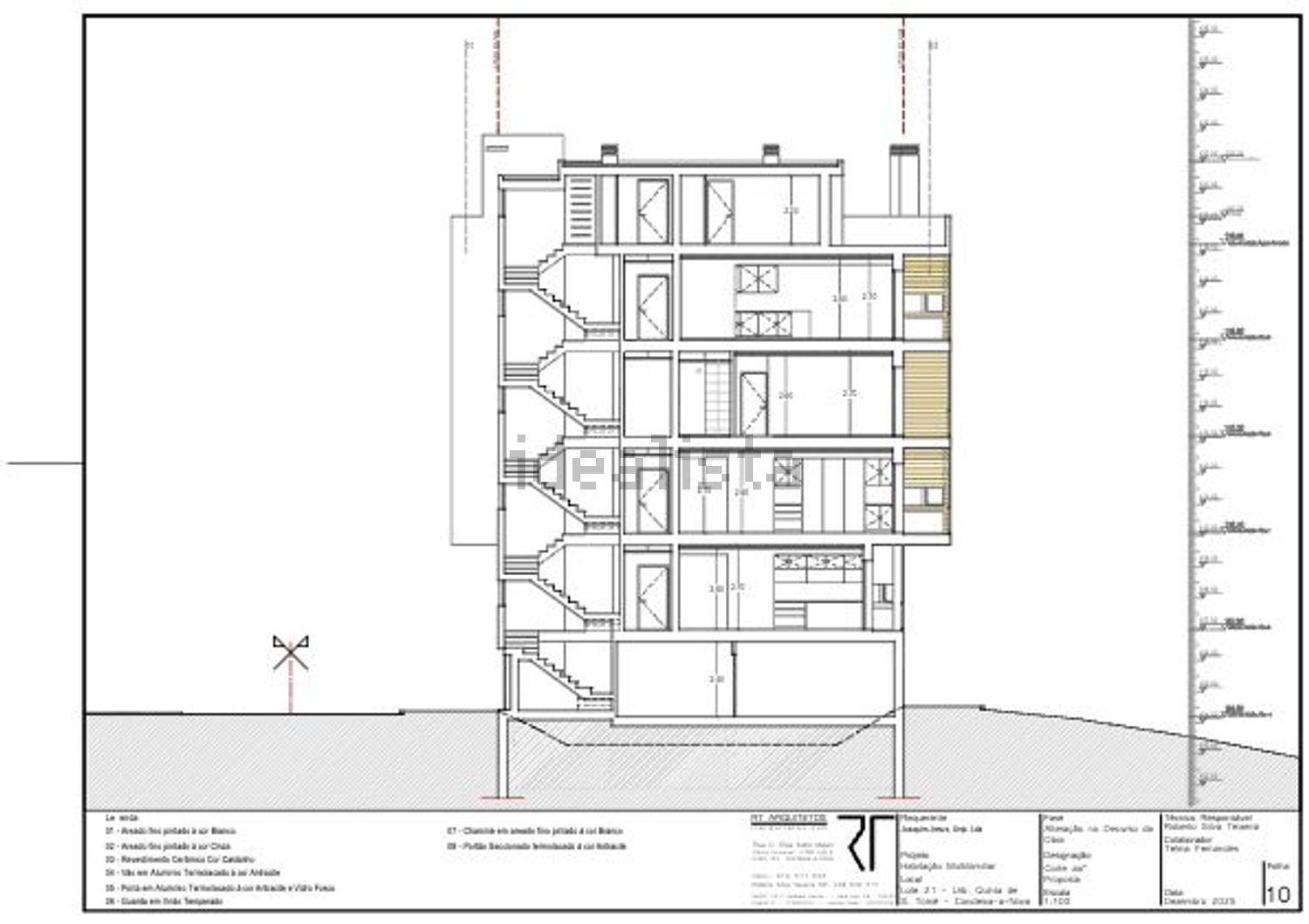 公寓 t4出售在Rua da Quinta São Tomé s/n - 平面图