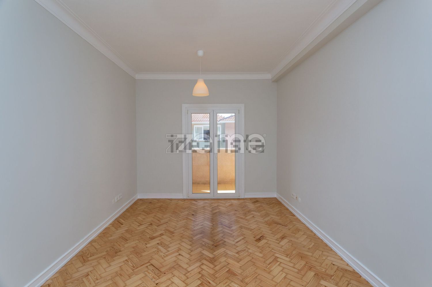 出租公寓 t2在Rua Viana da Mota, 24 - 客厅