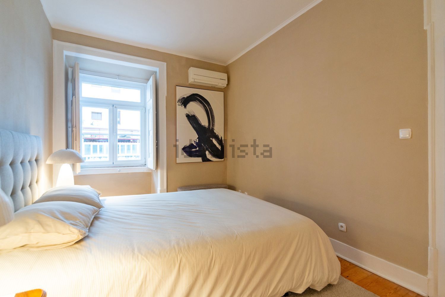 出租公寓 t2在Rua de São Bento, 17 - 卧室