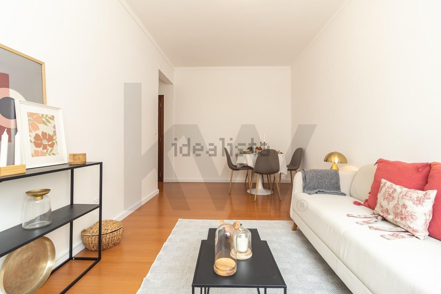 公寓 t2出售在 Bairro Novo - Quinta Dona Maria - 客厅