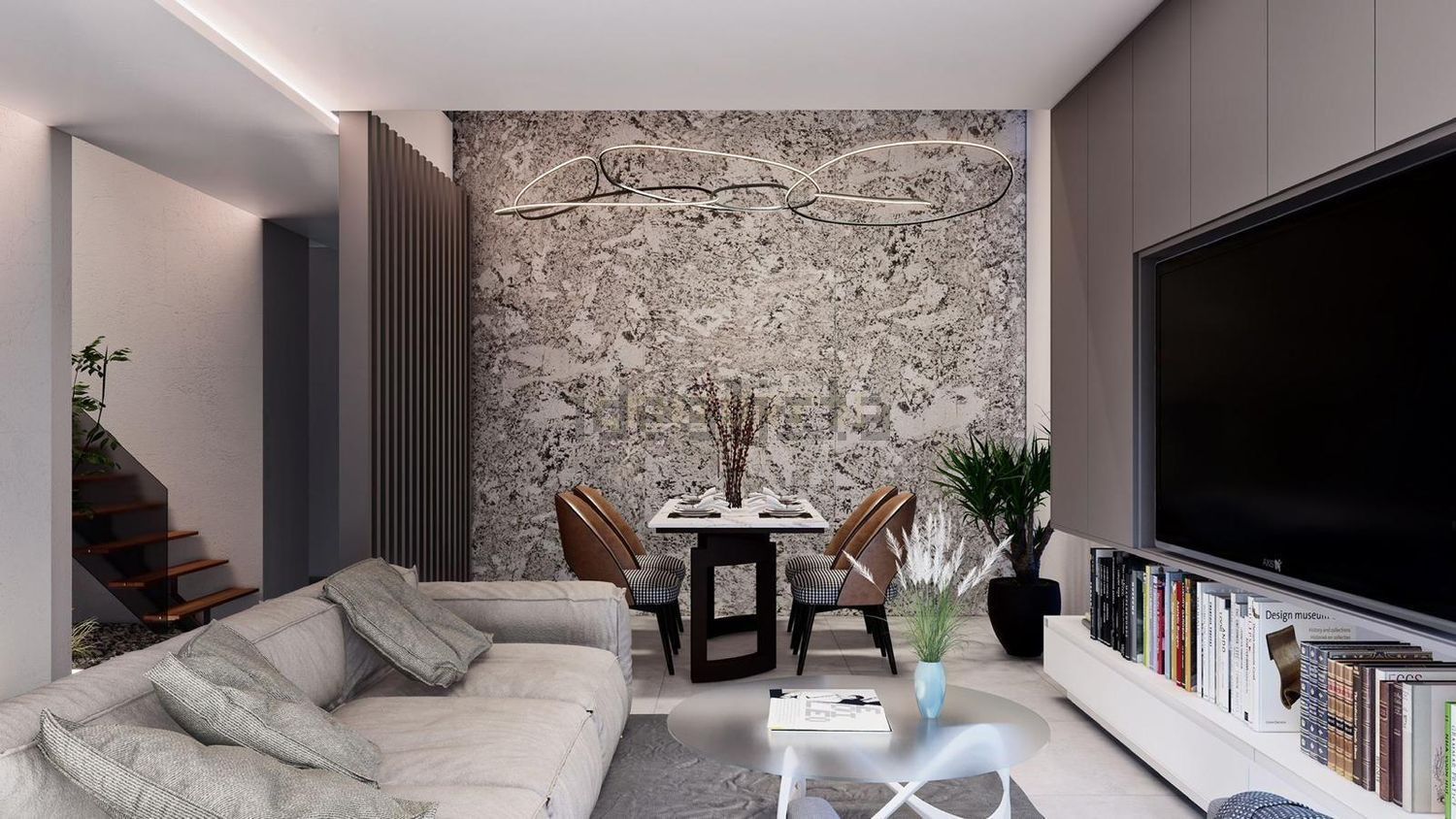 小楼房或独栋别墅出售在Rua Pedro Nunes, 30 - 客厅